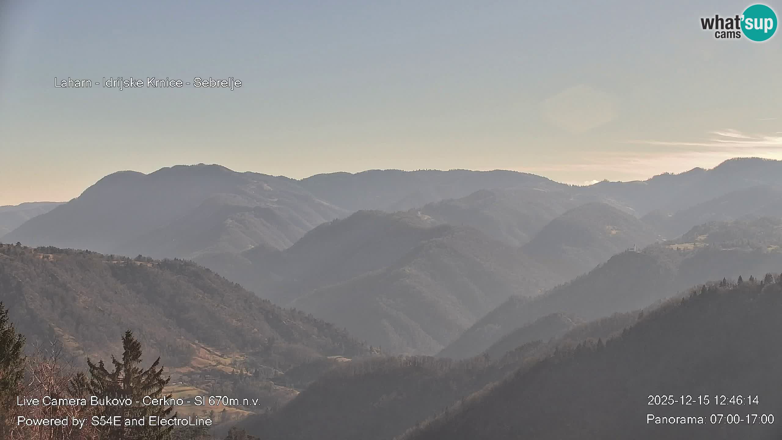 Webcam en vivo Bukovo – Baška grapa | Cerkno | Eslovenia