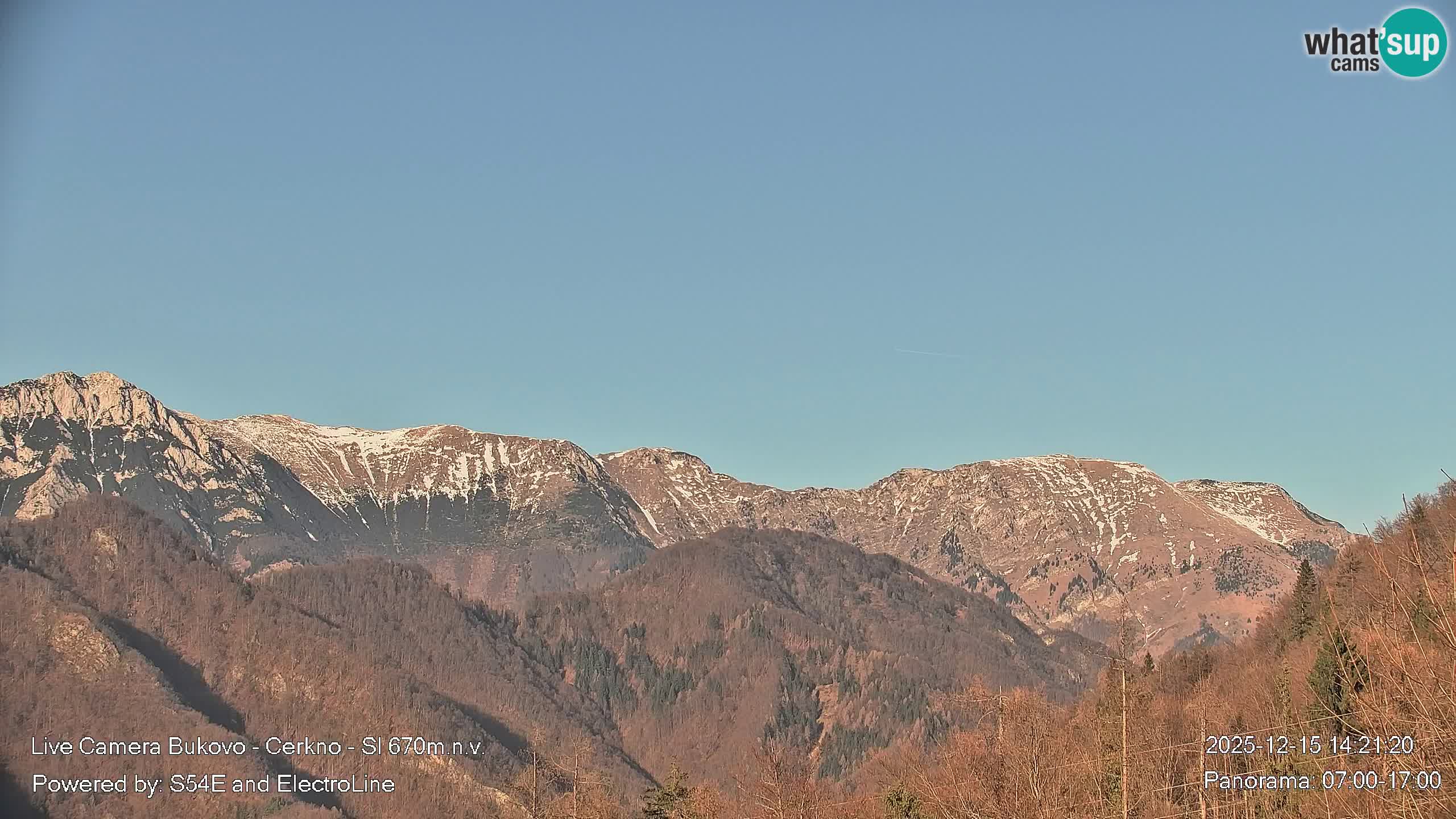 Webcam en vivo Bukovo – Baška grapa | Cerkno | Eslovenia