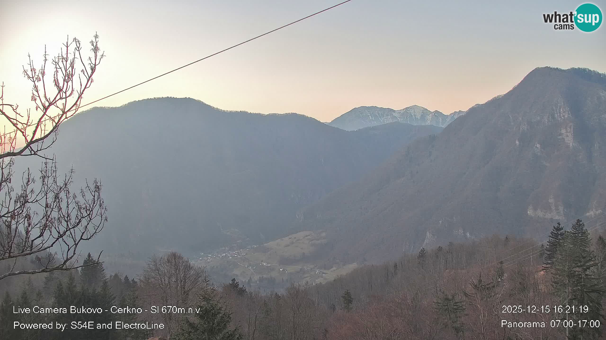 Webcam en vivo Bukovo – Baška grapa | Cerkno | Eslovenia