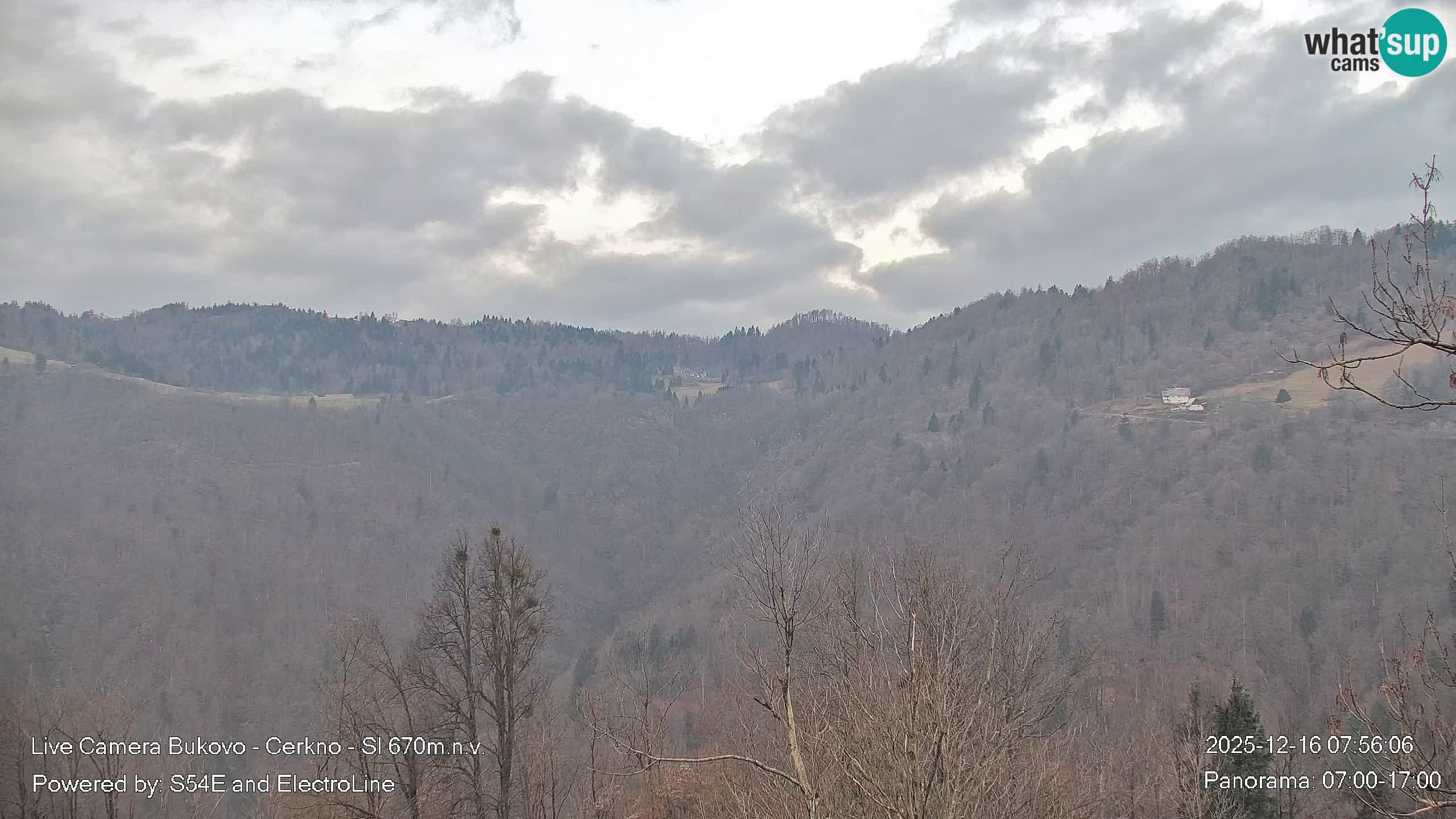 Bukovo Webcam – Baška grapa | Cerkno | Slowenien