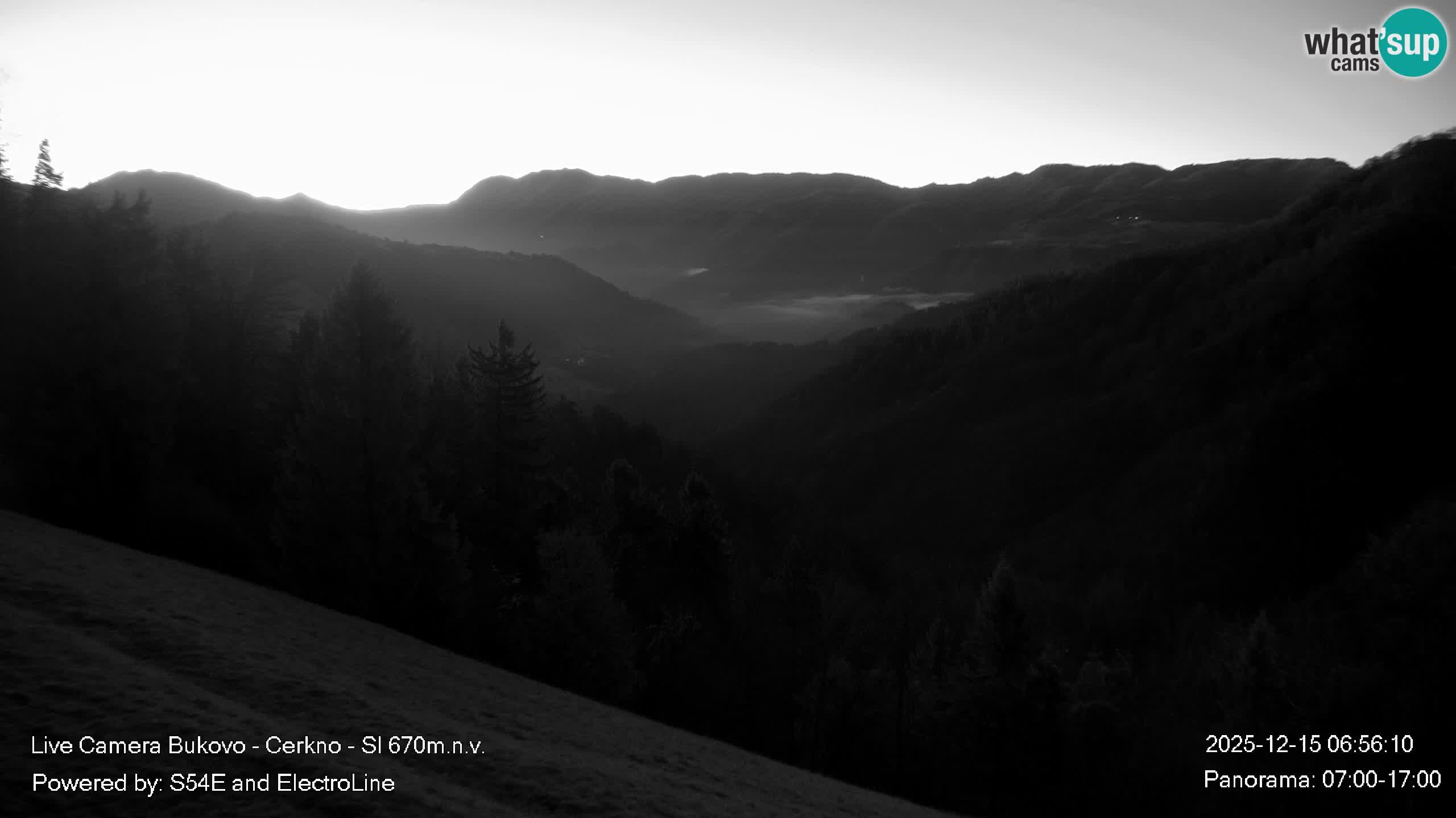 Webcam Bukovo – Baška grapa | Cerkno | Slovénie