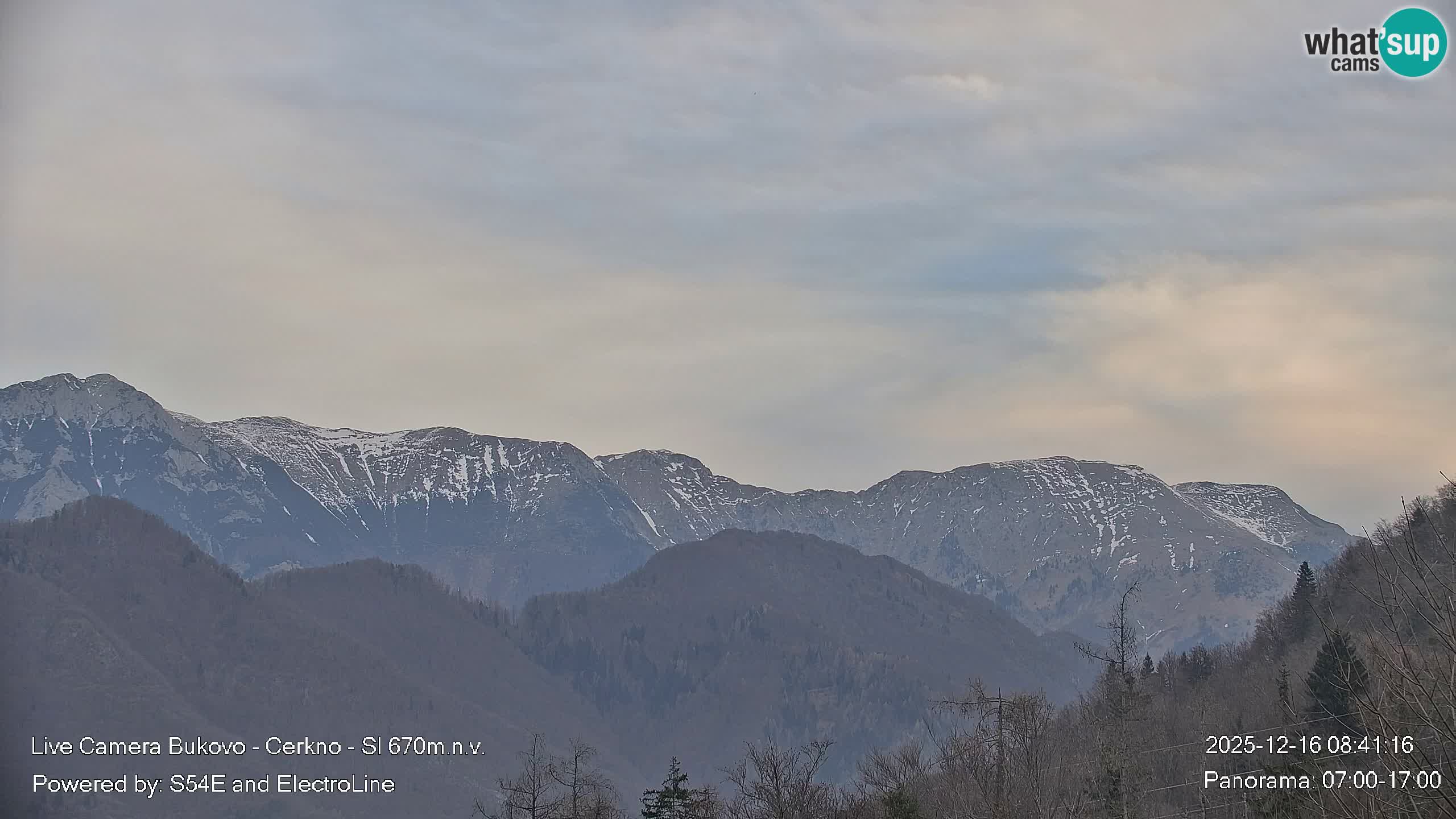 Webcam Bukovo – Baška grapa | Cerkno | Slovénie