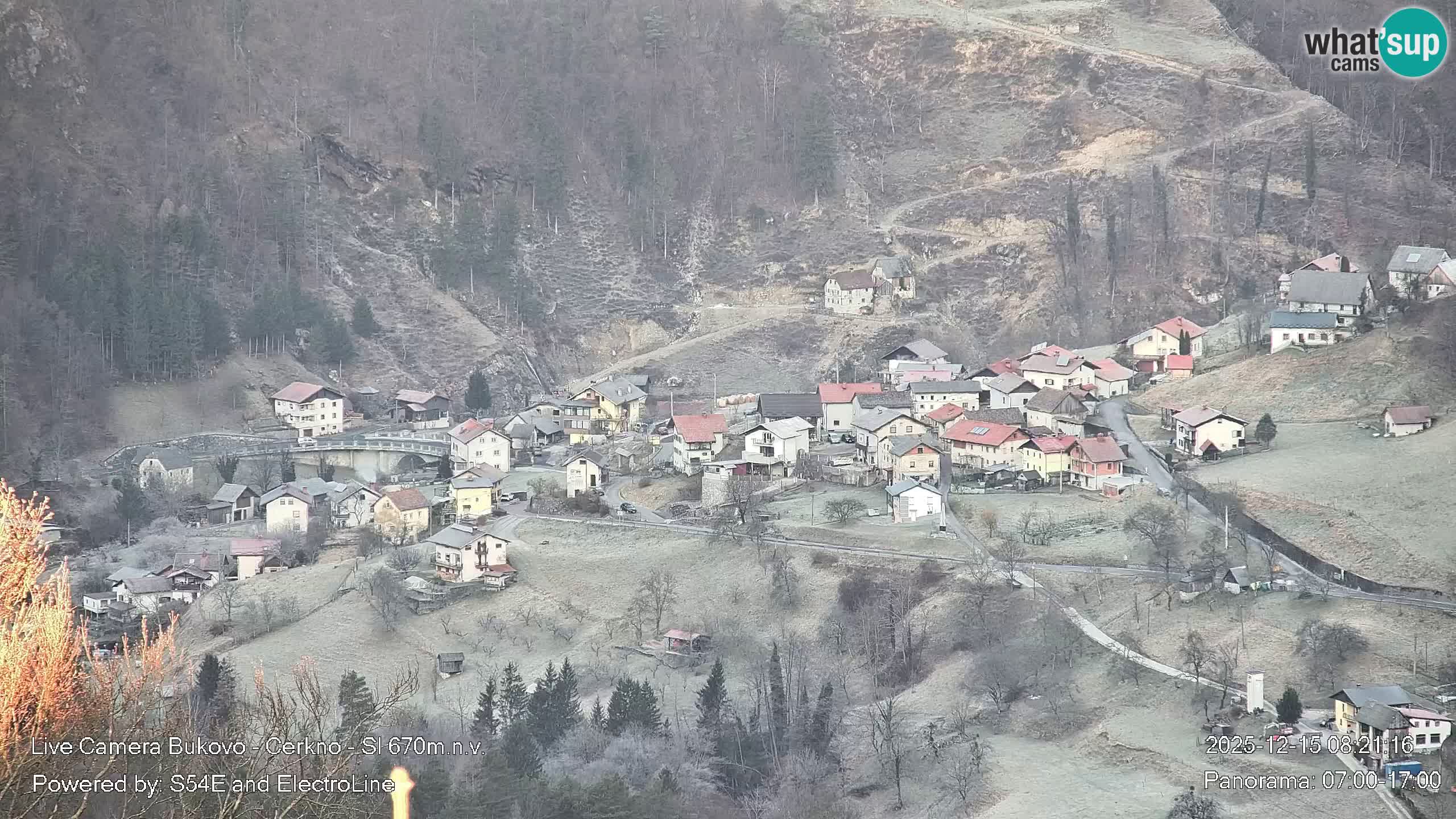 Webcam en vivo Bukovo – Baška grapa | Cerkno | Eslovenia