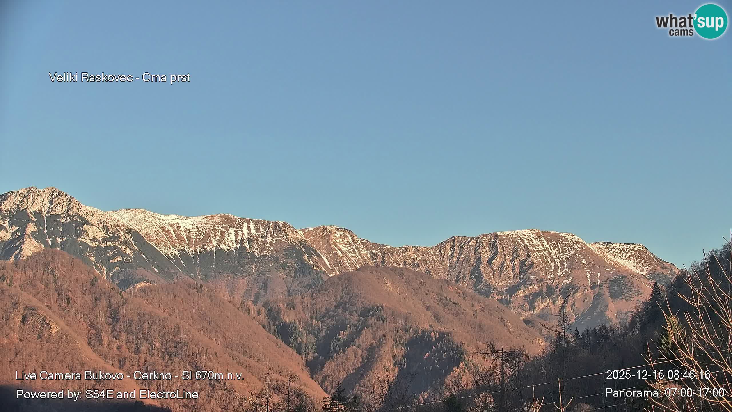 Bukovo Webcam – Baška grapa | Cerkno | Slowenien
