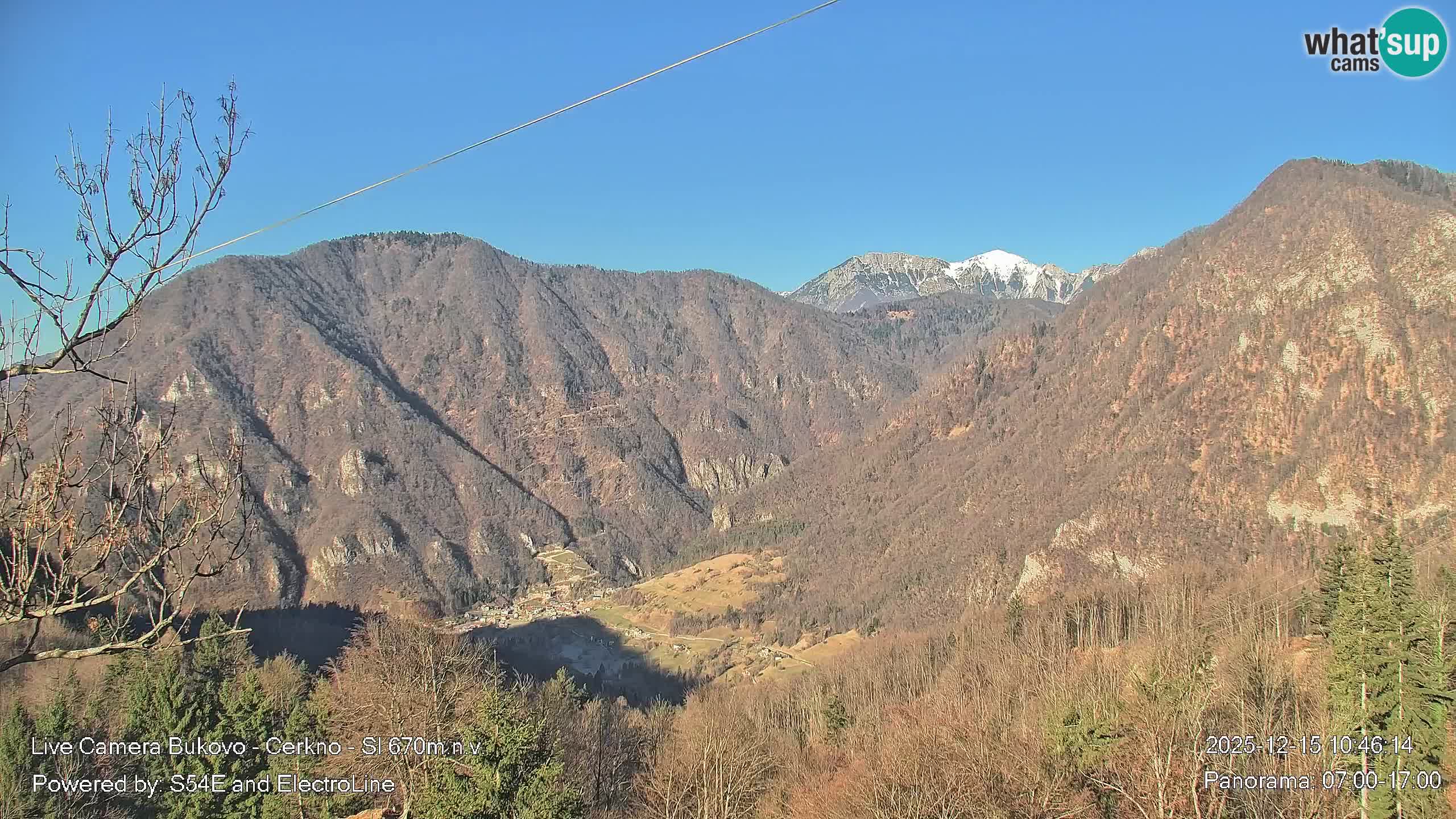 Bukovo Webcam – Baška grapa | Cerkno | Slowenien