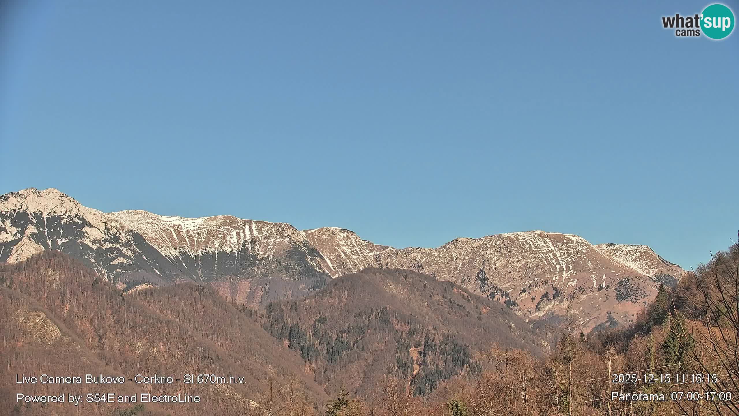 Webcam Bukovo – Baška grapa | Cerkno | Slovenia
