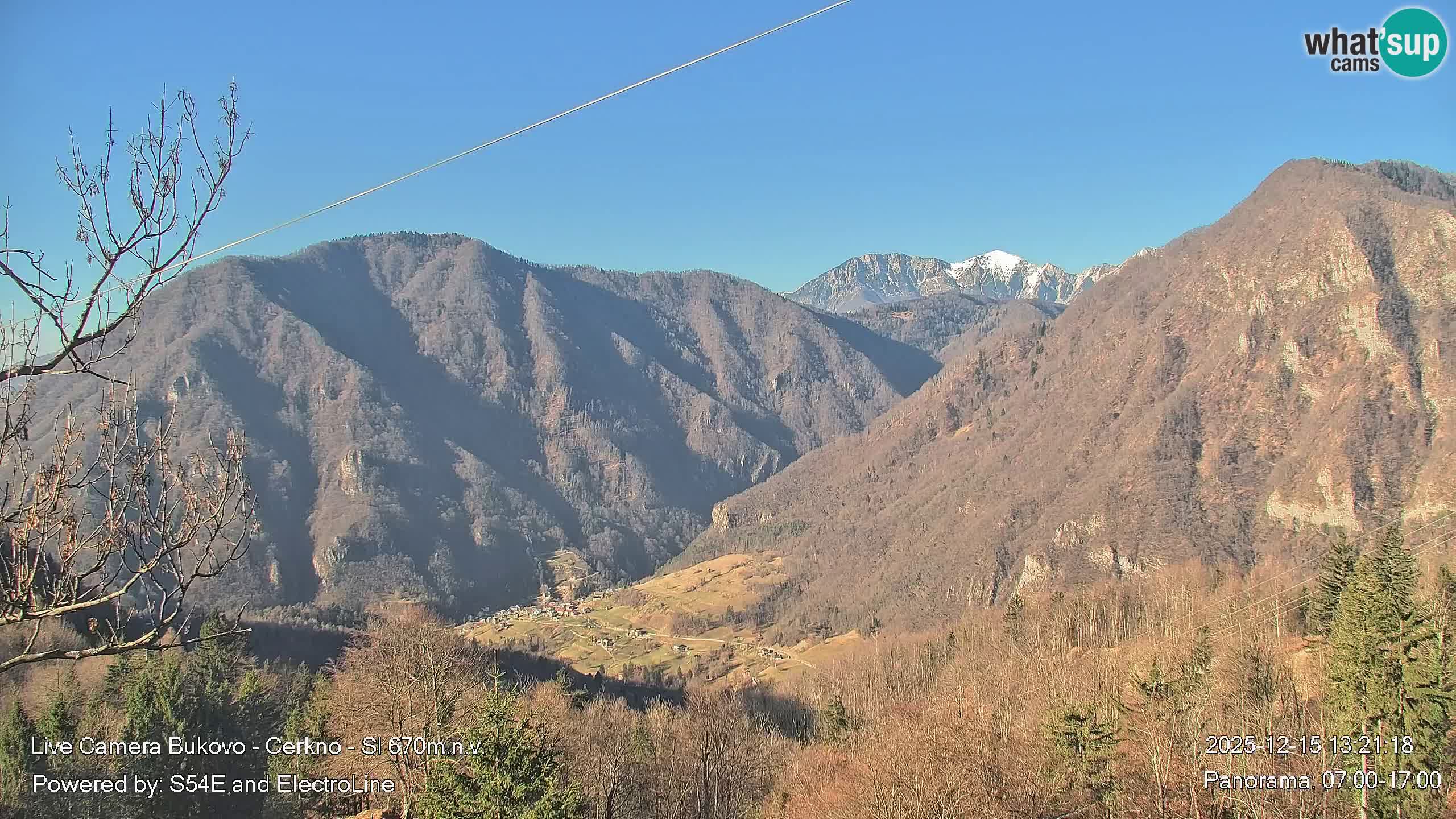 Bukovo Webcam – Baška grapa | Cerkno | Slowenien