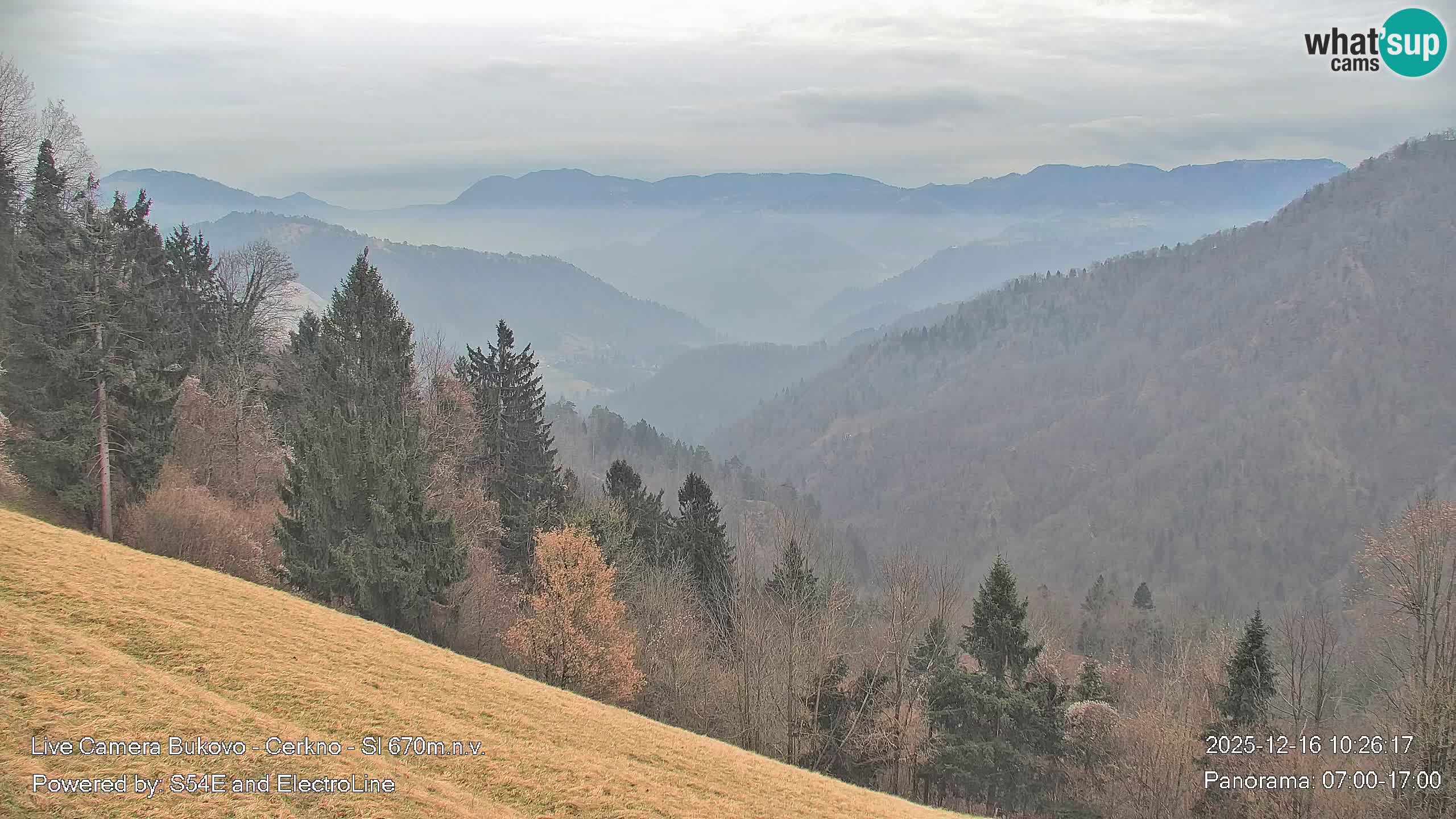 Webcam en vivo Bukovo – Baška grapa | Cerkno | Eslovenia