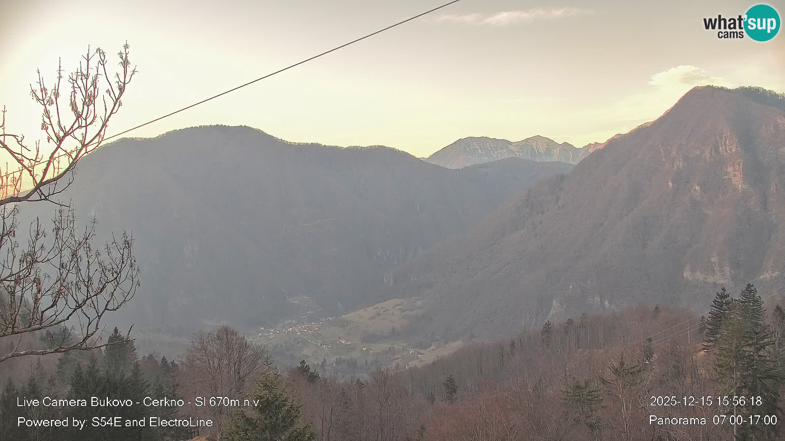 Webcam Bukovo – Baška grapa | Cerkno | Slovénie