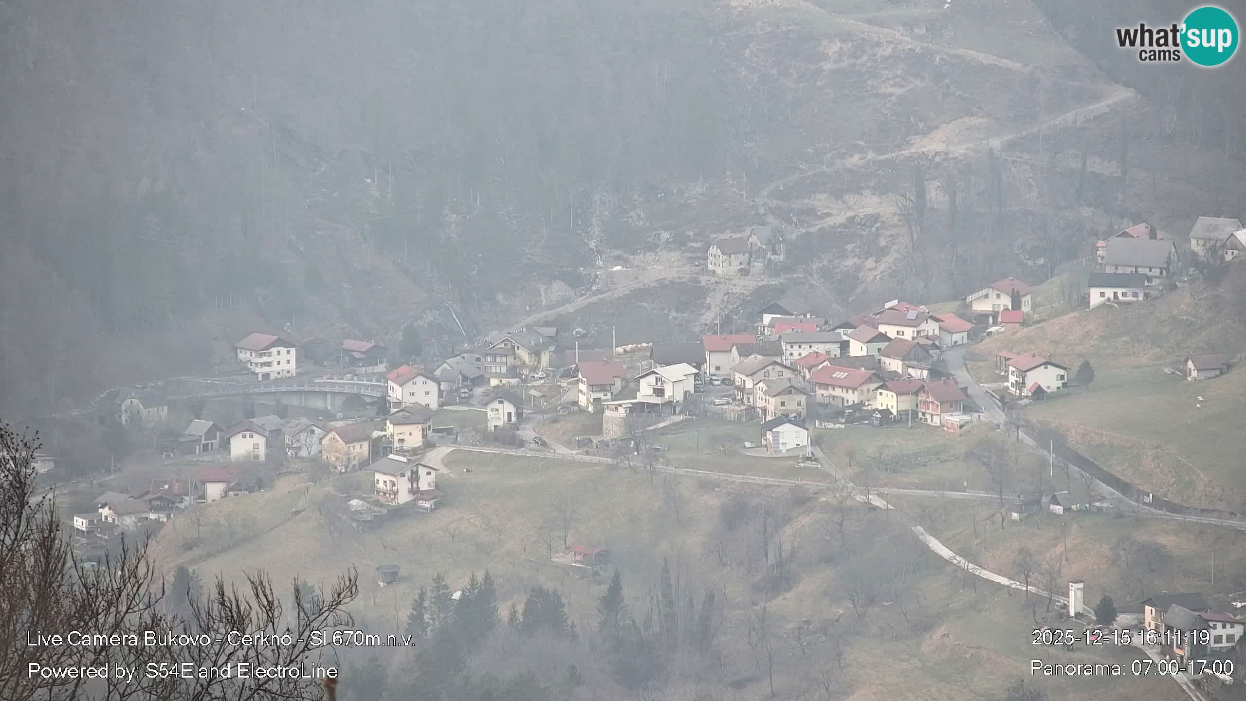 Web kamera Bukovo – Baška grapa | Cerkno | Slovenija