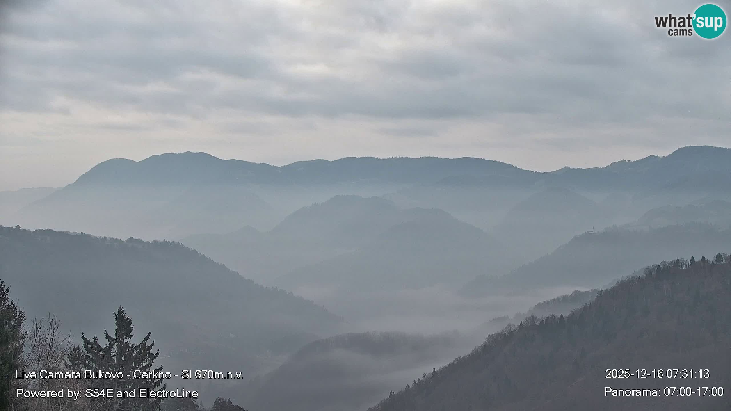Webcam Bukovo – Baška grapa | Cerkno | Slovenia