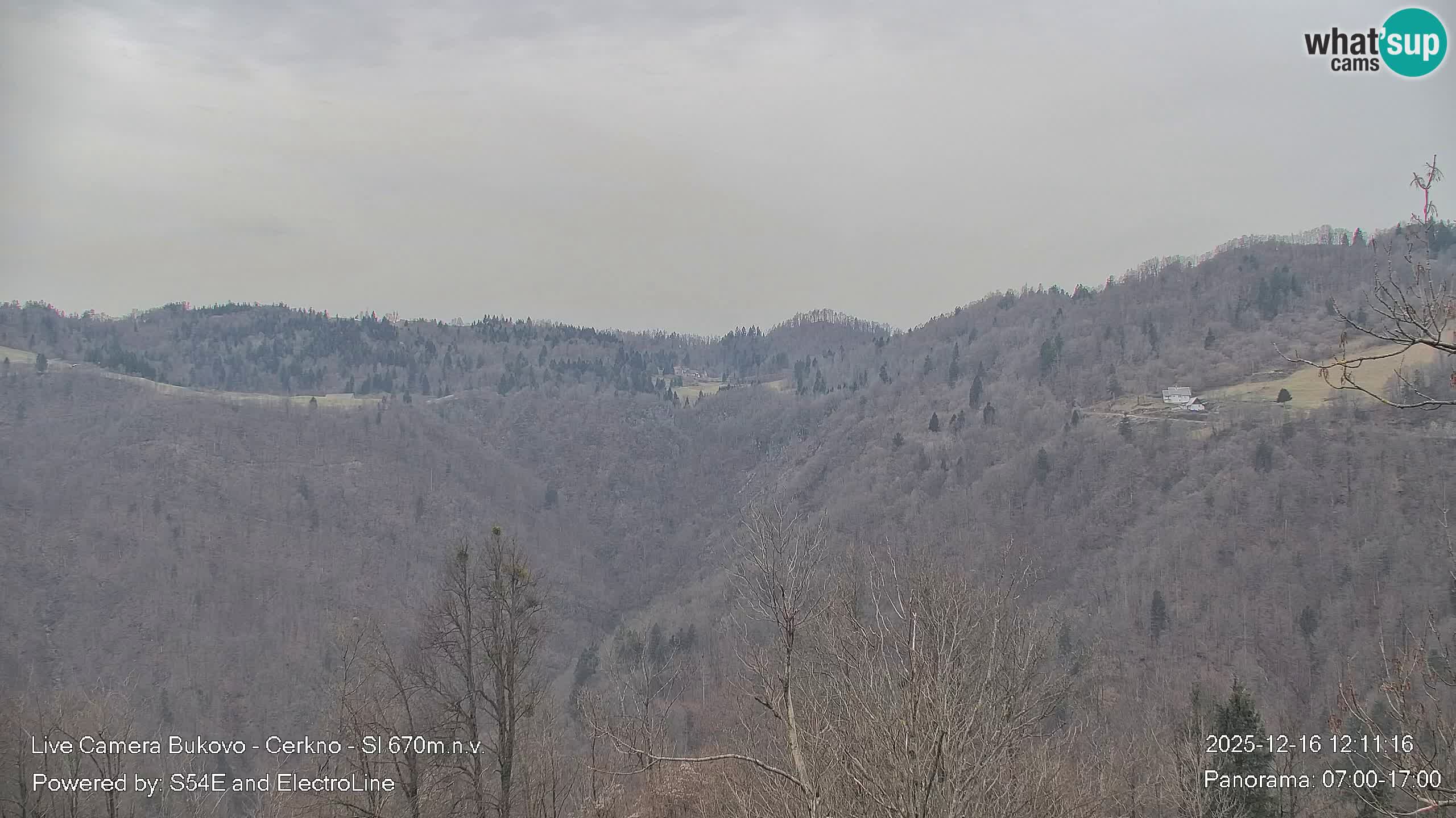 Webcam Bukovo – Baška grapa | Cerkno | Slovénie