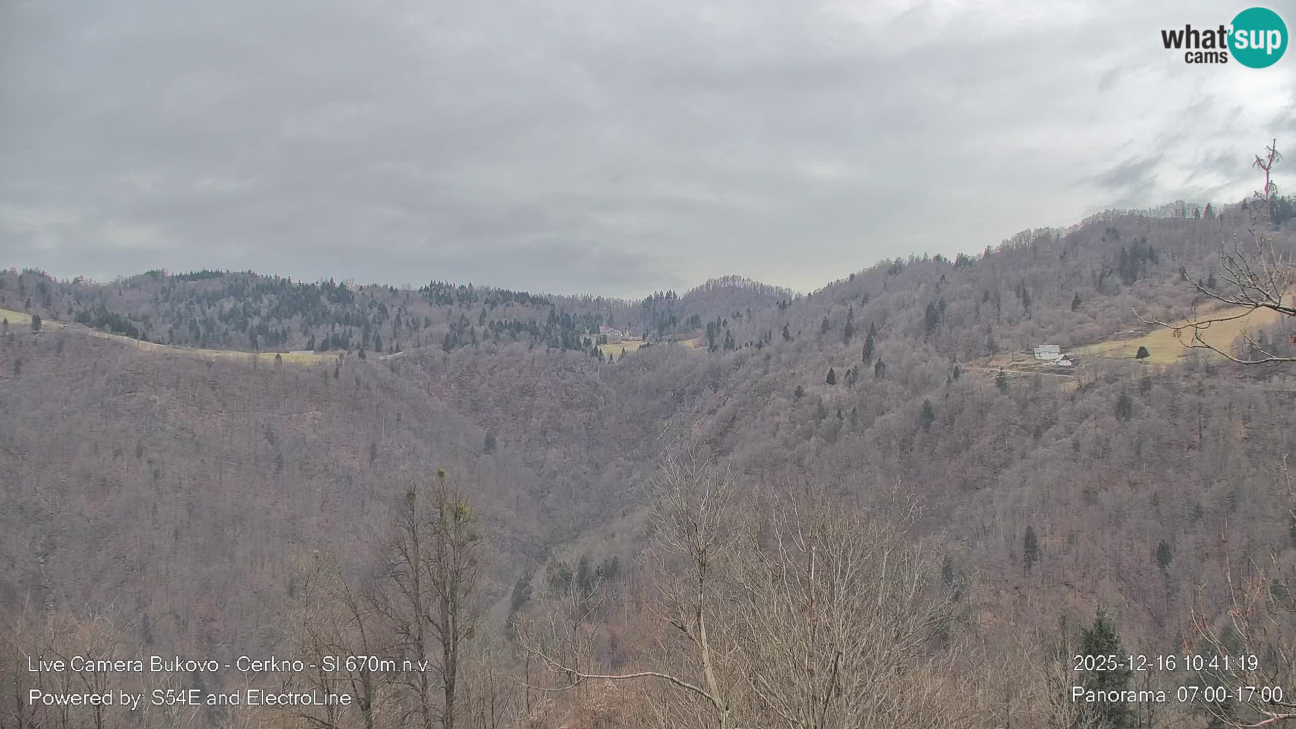 Webcam en vivo Bukovo – Baška grapa | Cerkno | Eslovenia