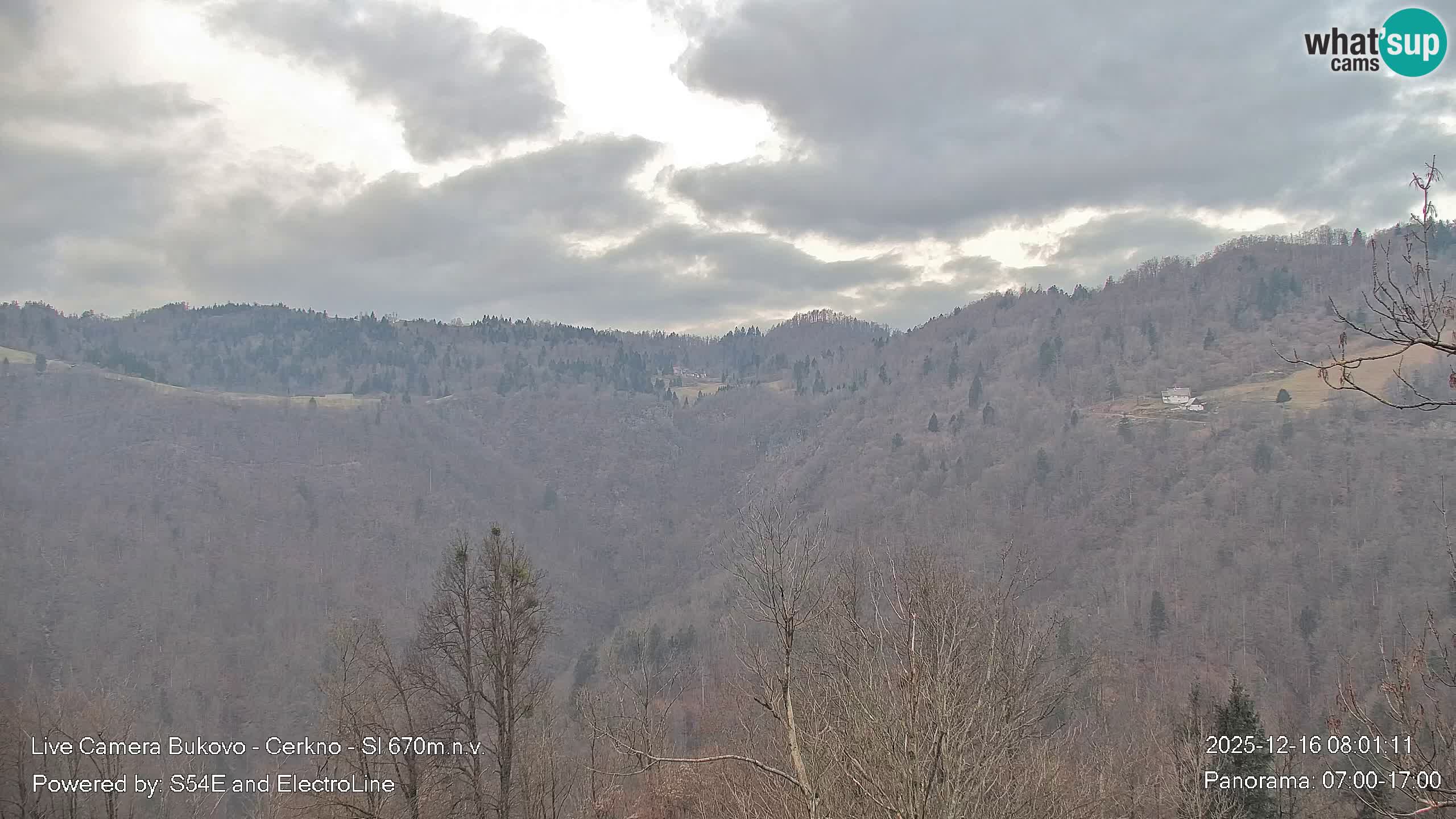 Webcam Bukovo – Baška grapa | Cerkno | Slovenia