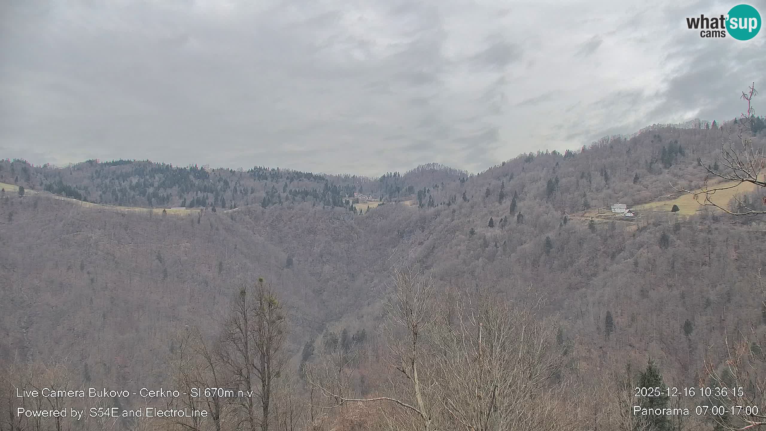 Webcam Bukovo – Baška grapa | Cerkno | Slovenia
