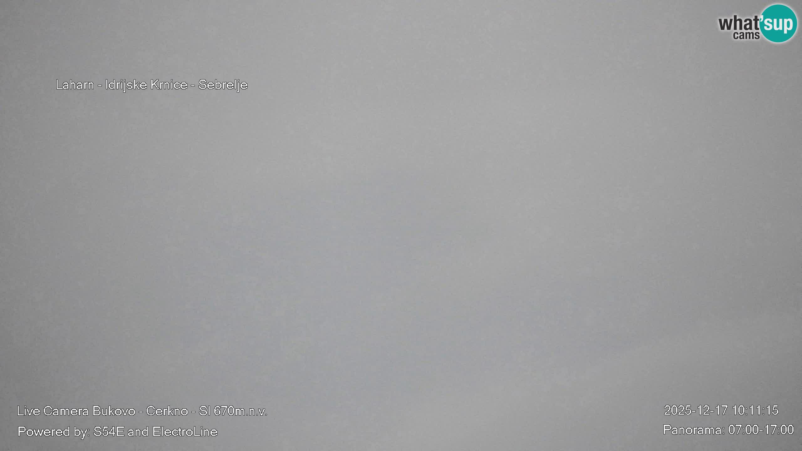 Bukovo Webcam – Baška grapa | Cerkno | Slowenien