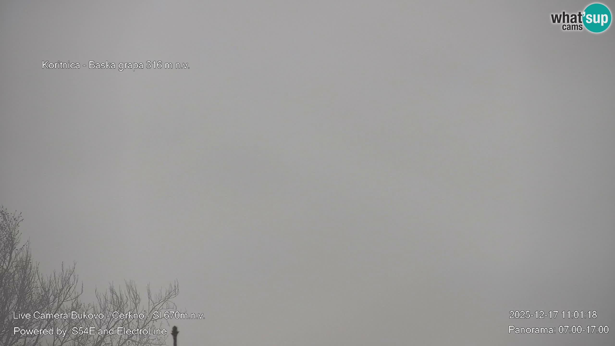 Bukovo Webcam – Baška grapa | Cerkno | Slowenien