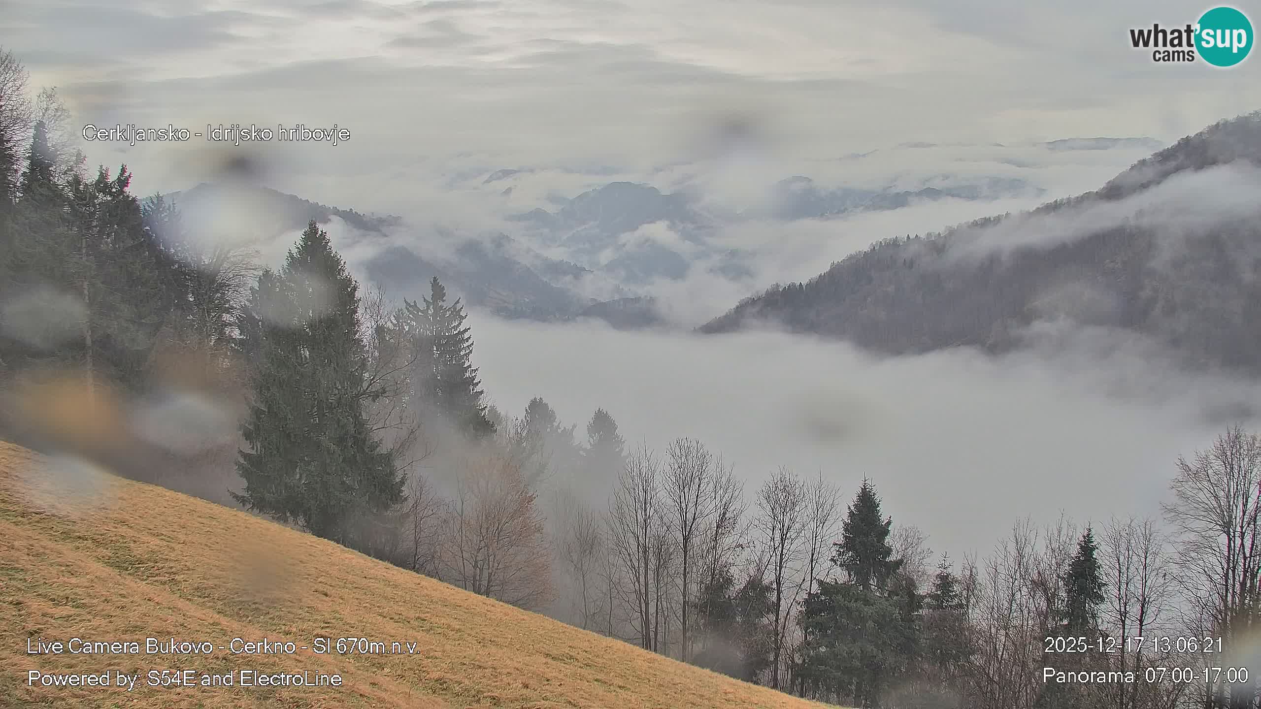 Web kamera Bukovo – Baška grapa | Cerkno | Slovenija