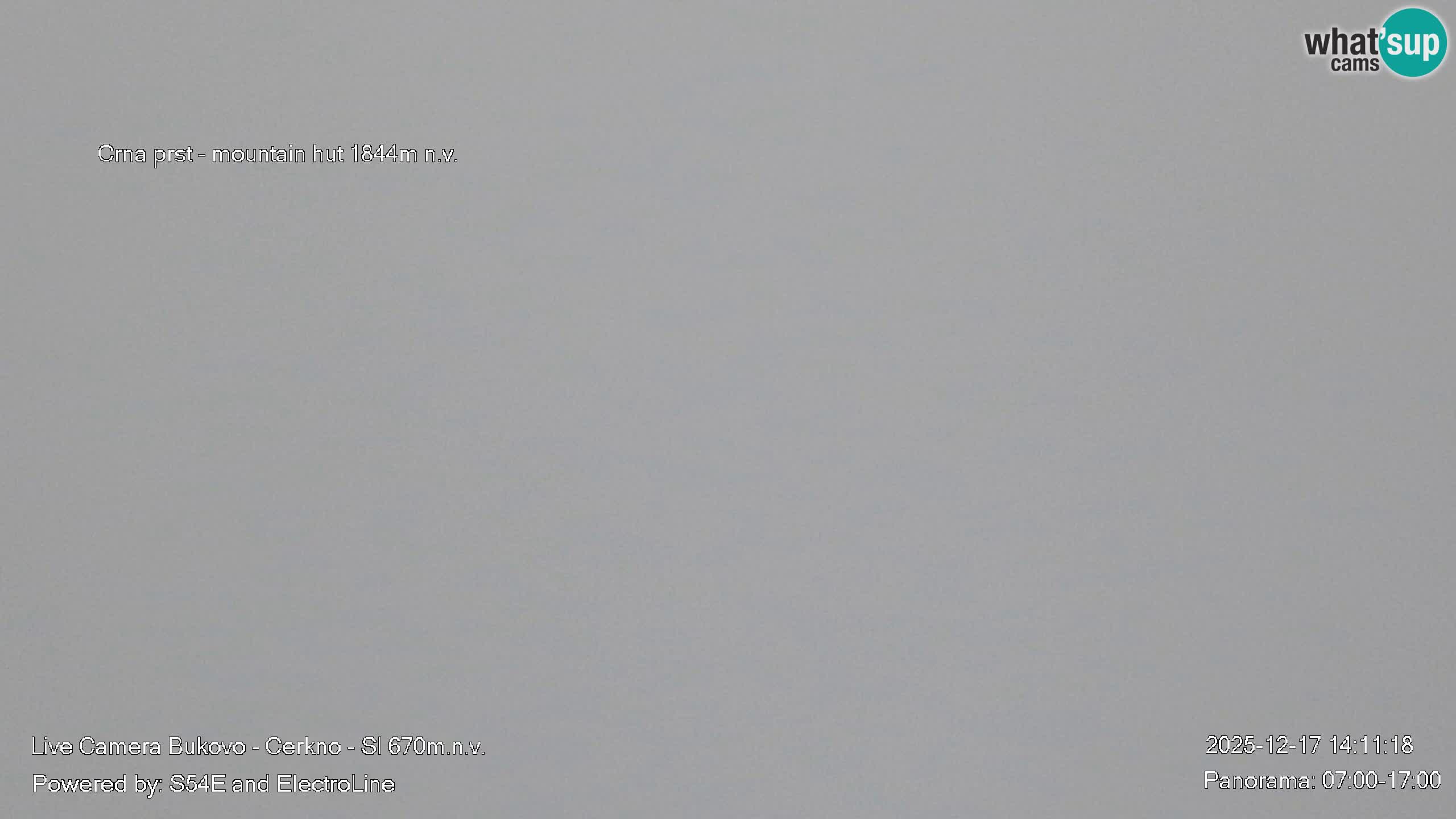 Web kamera Bukovo – Baška grapa | Cerkno | Slovenija