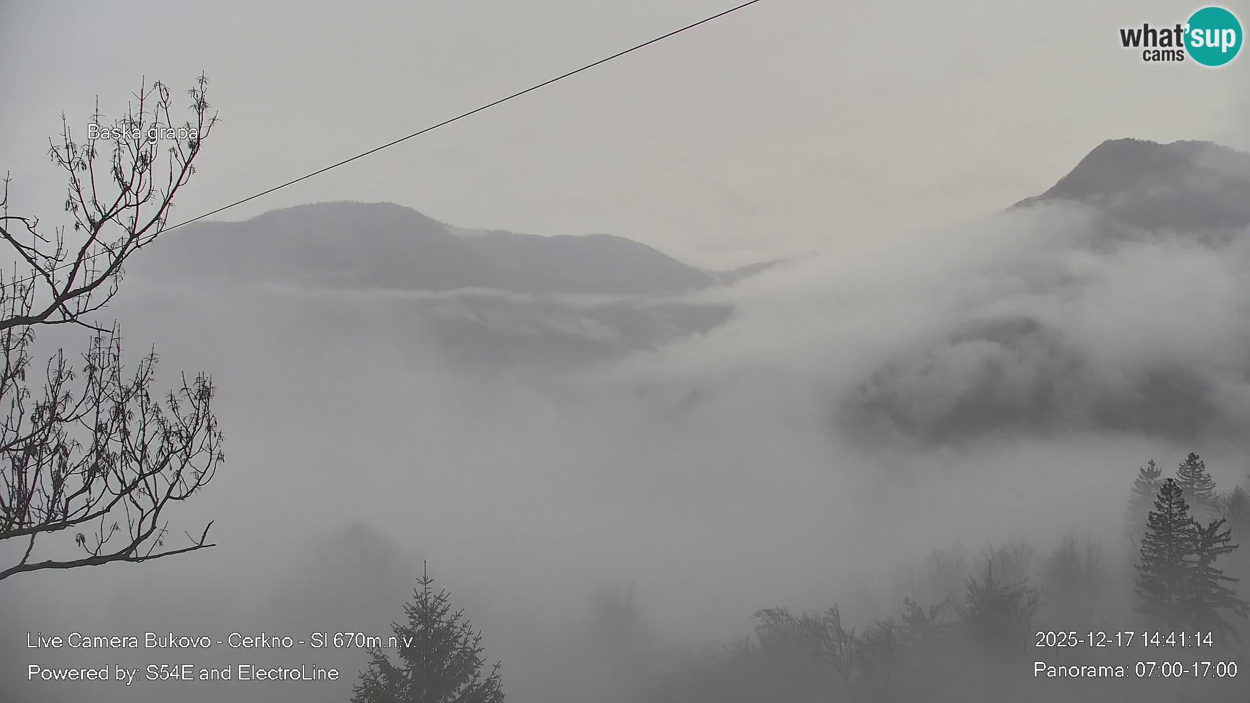 Webcam en vivo Bukovo – Baška grapa | Cerkno | Eslovenia