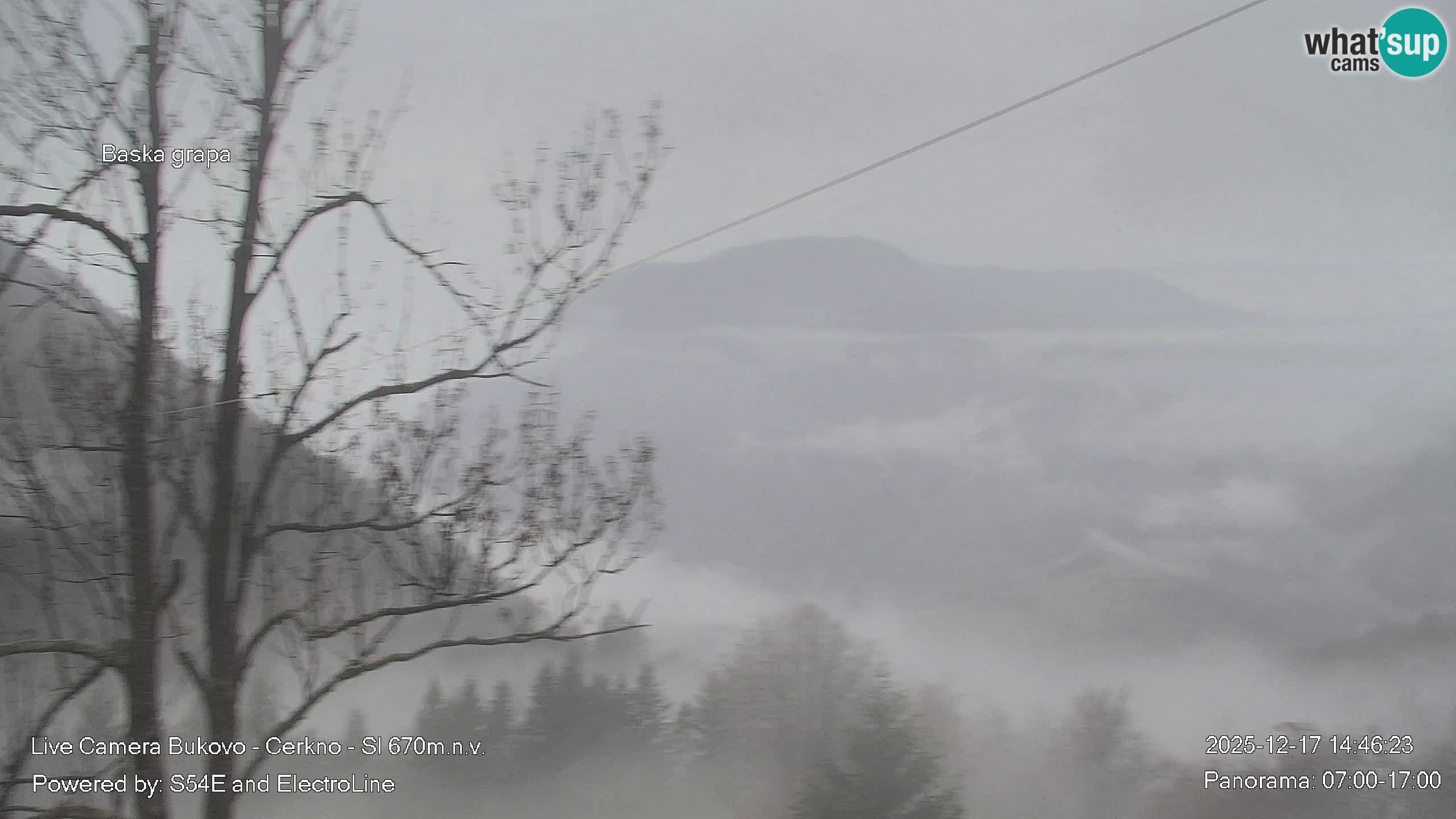 Bukovo Webcam – Baška grapa | Cerkno | Slowenien