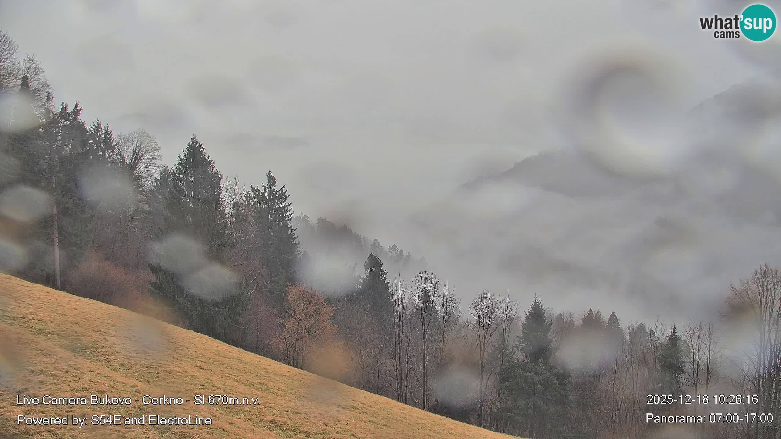 Web kamera Bukovo – Baška grapa | Cerkno | Slovenija