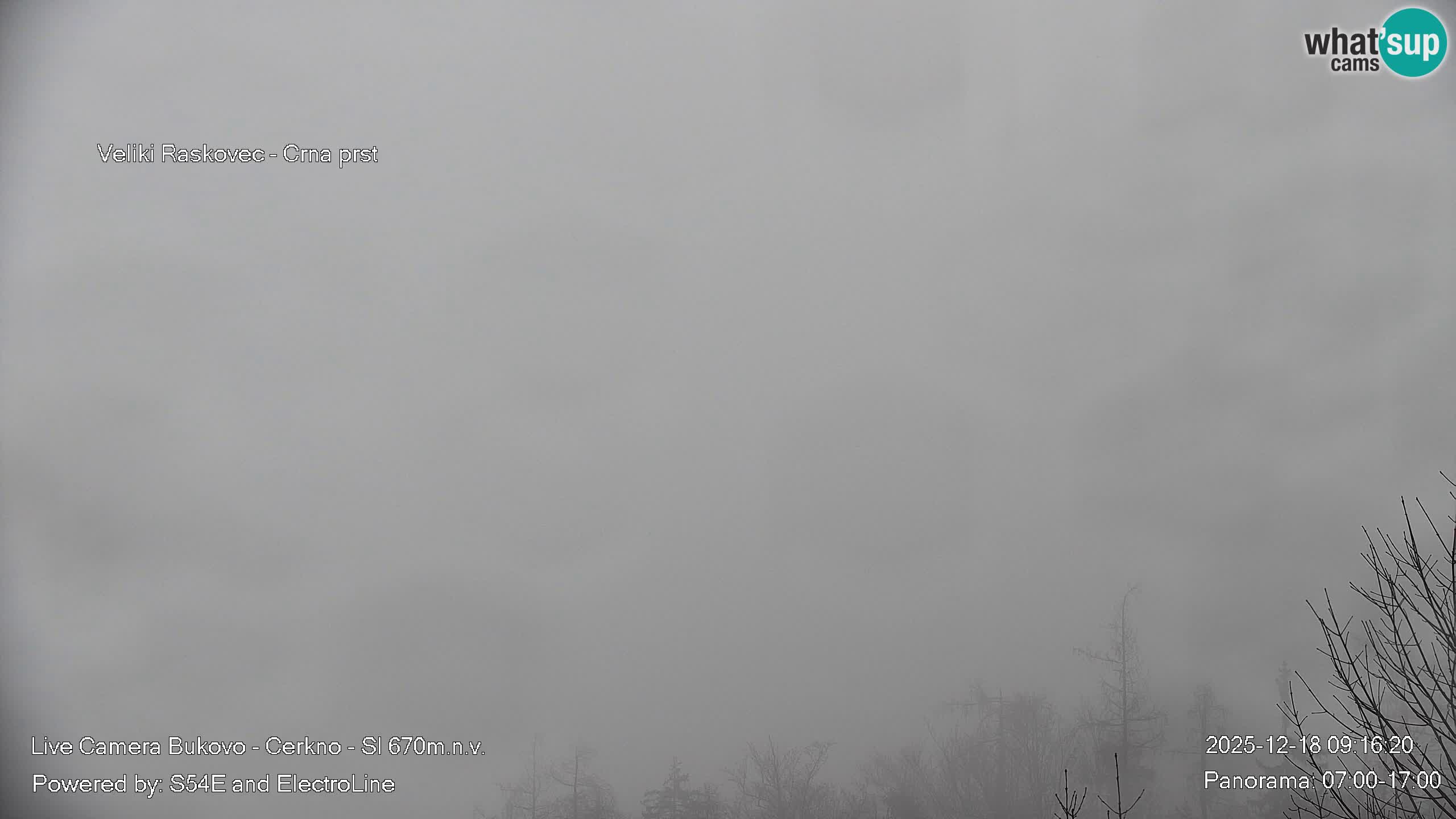 Web kamera Bukovo – Baška grapa | Cerkno | Slovenija