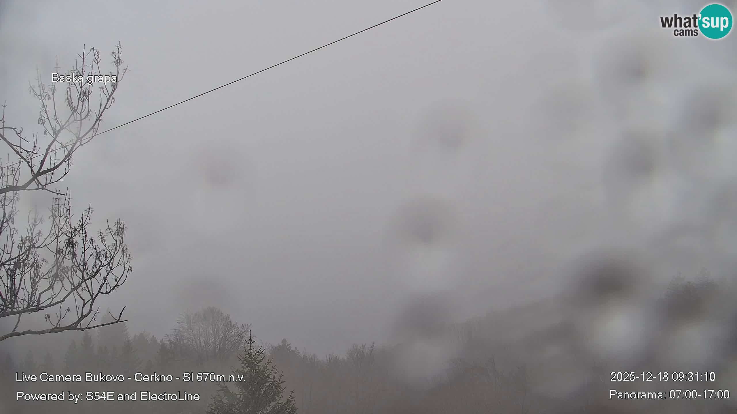 Webcam Bukovo – Baška grapa | Cerkno | Slovenia