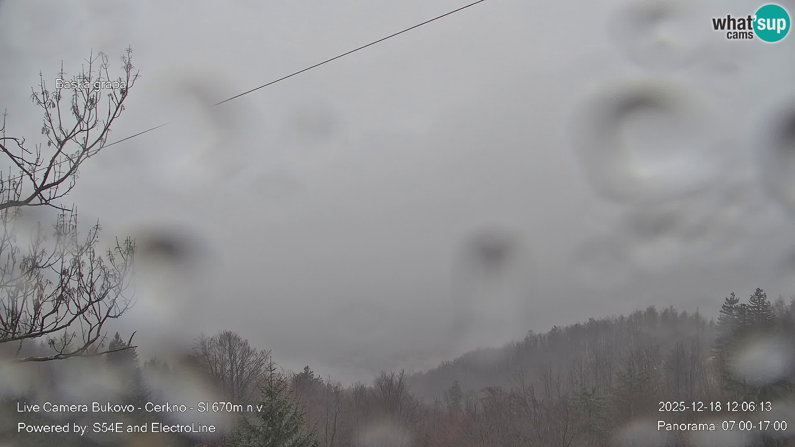 Bukovo Webcam – Baška grapa | Cerkno | Slowenien