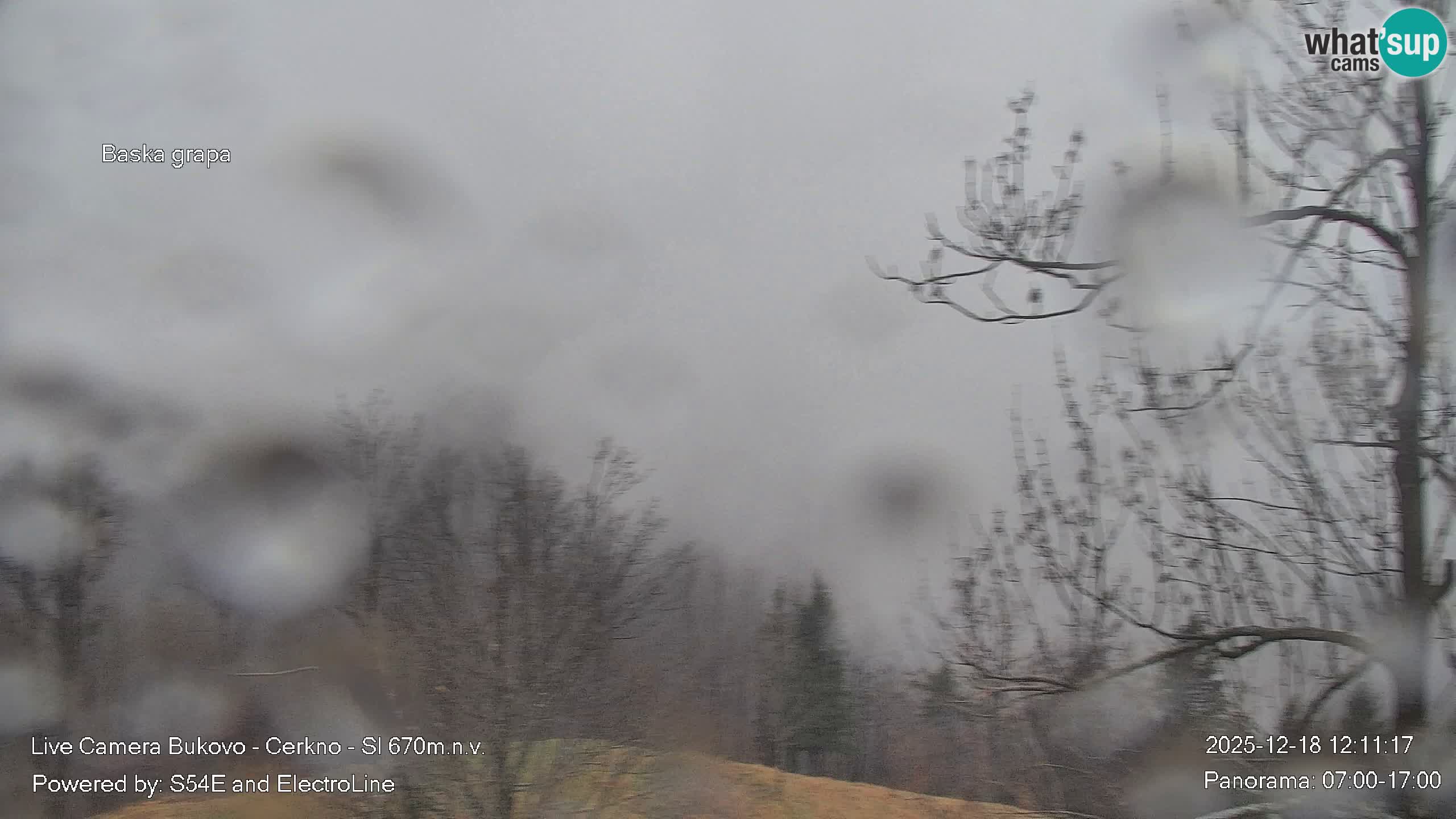 Webcam en vivo Bukovo – Baška grapa | Cerkno | Eslovenia