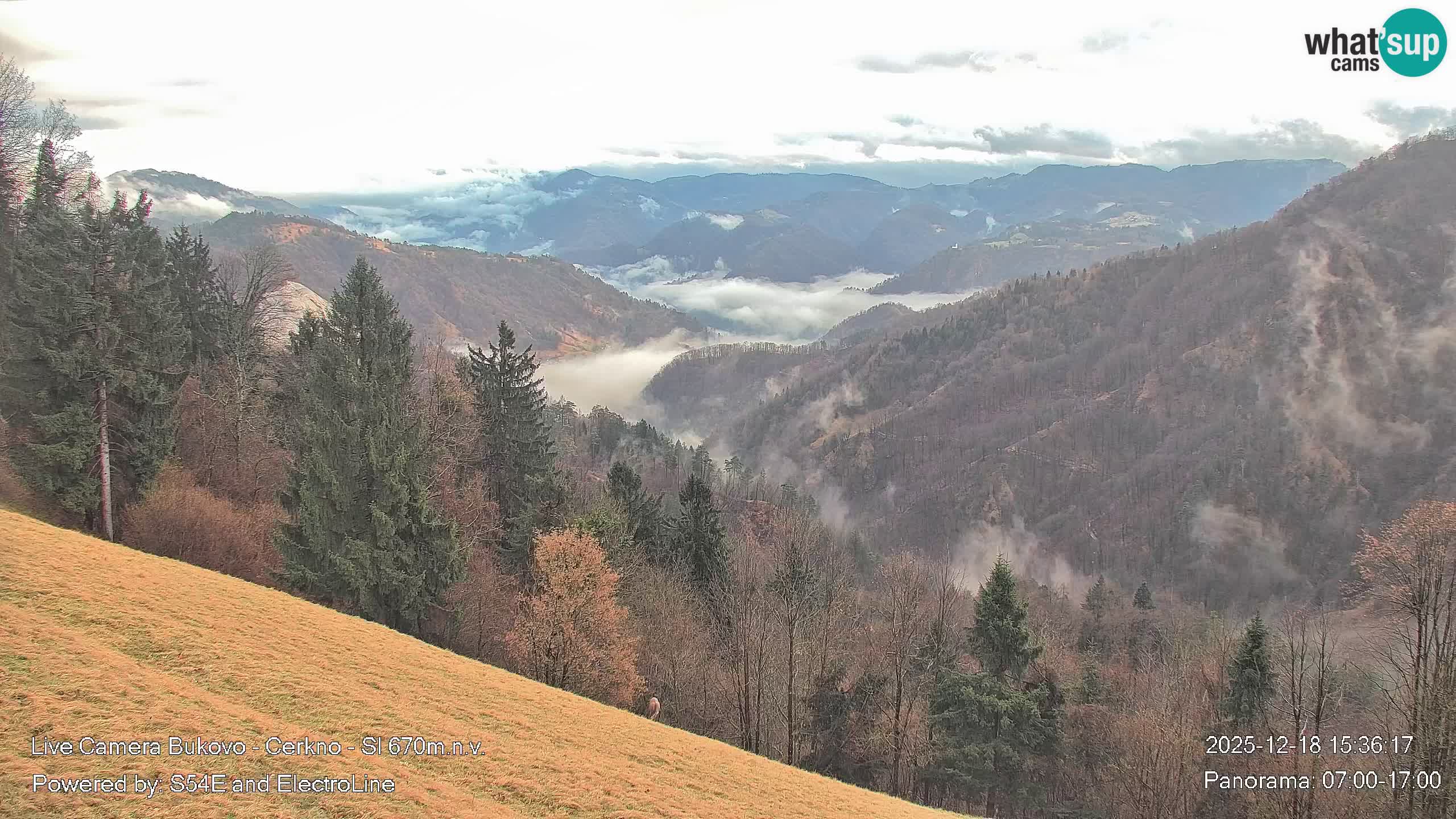 Bukovo Webcam – Baška grapa | Cerkno | Slowenien