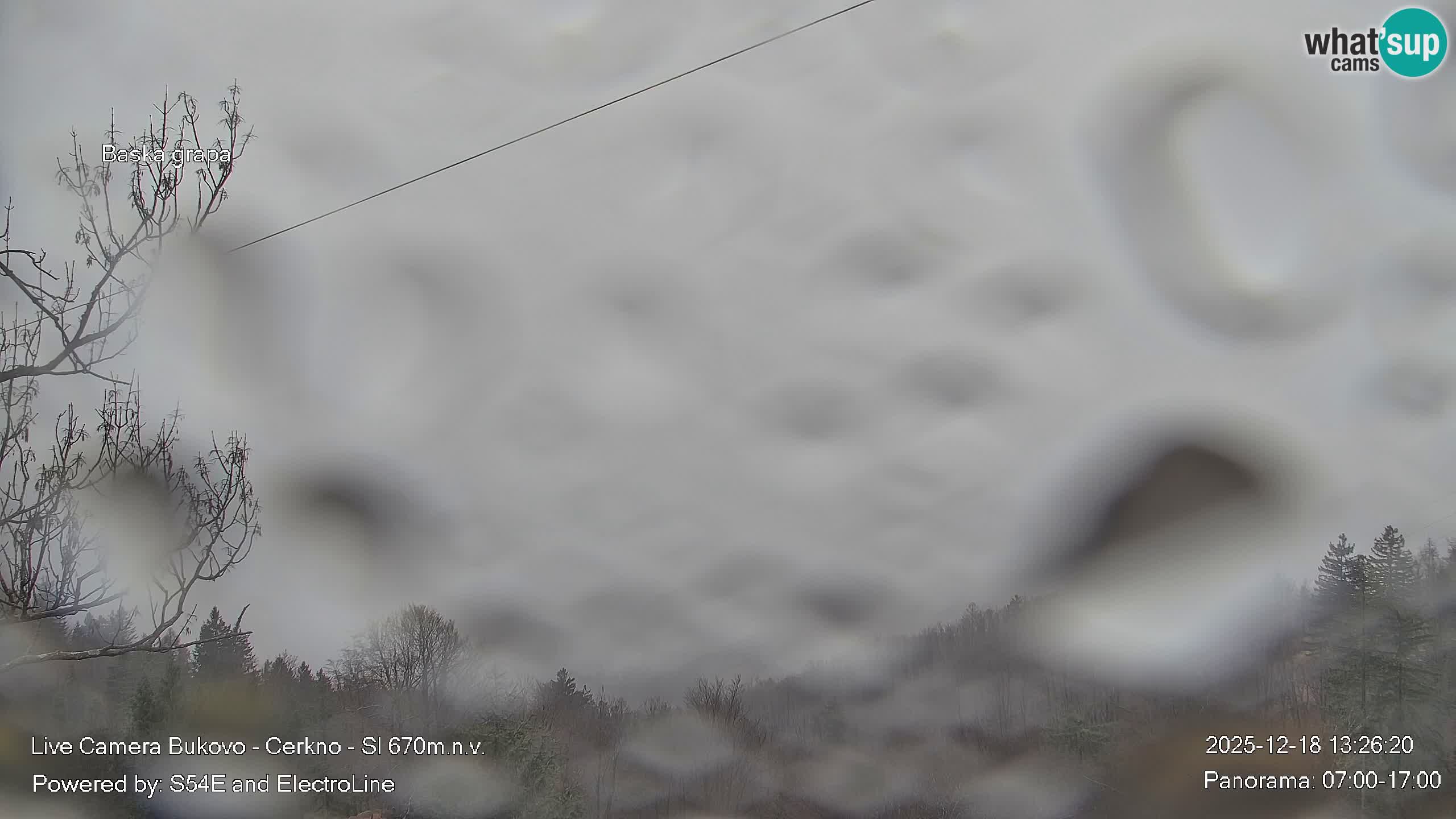 Webcam Bukovo – Baška grapa | Cerkno | Slovenia