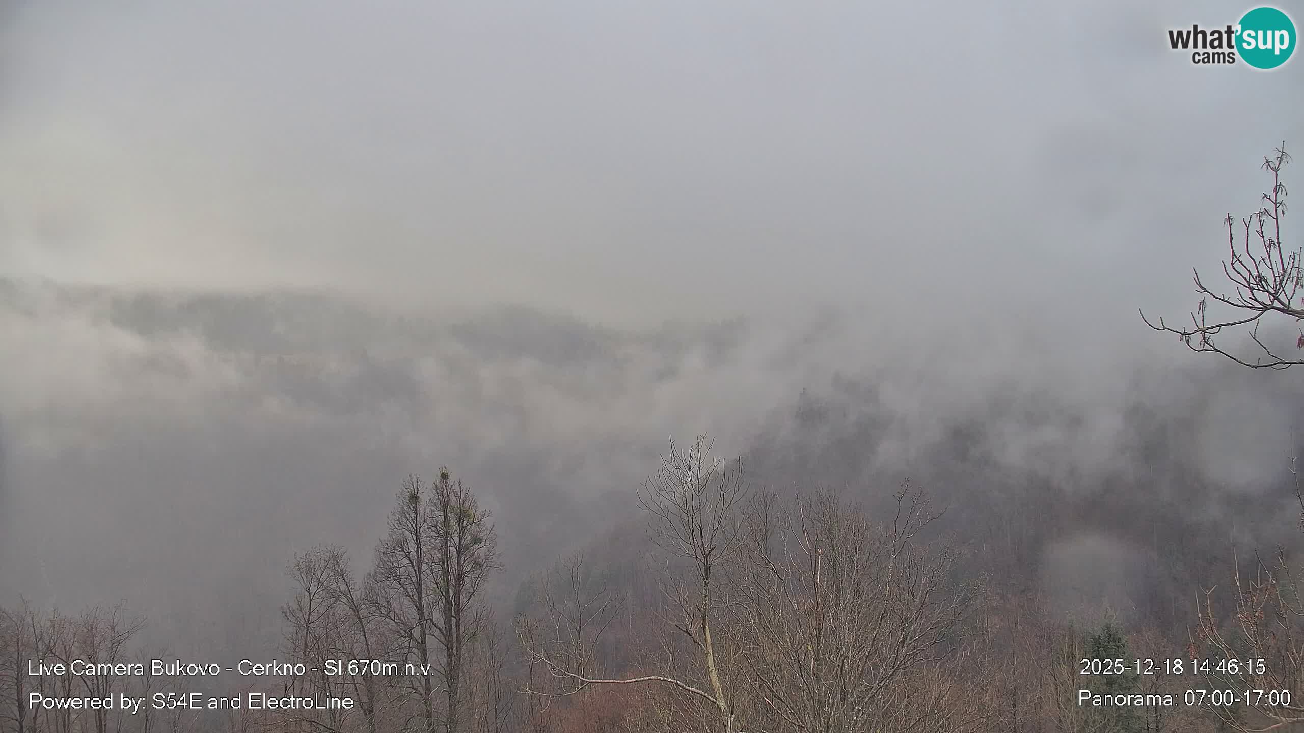 Webcam Bukovo – Baška grapa | Cerkno | Slovénie