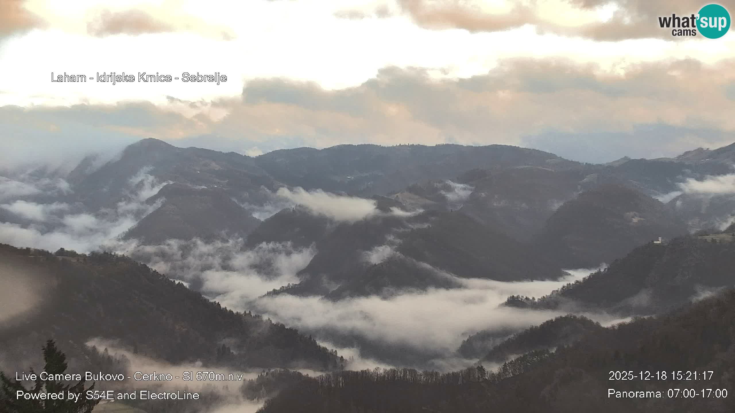 Webcam Bukovo – Baška grapa | Cerkno | Slovenia