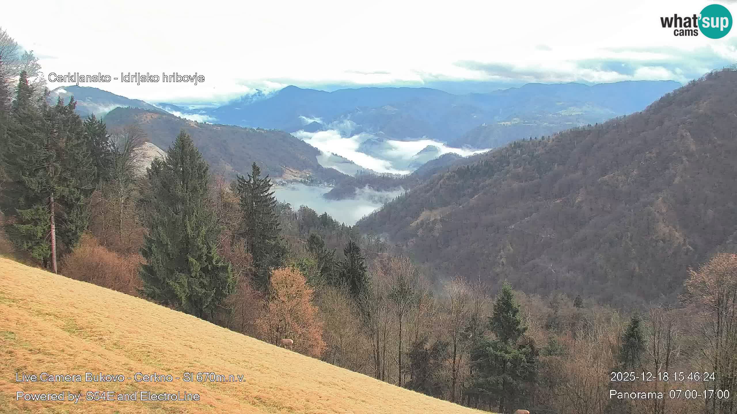 Webcam Bukovo – Baška grapa | Cerkno | Slovenia