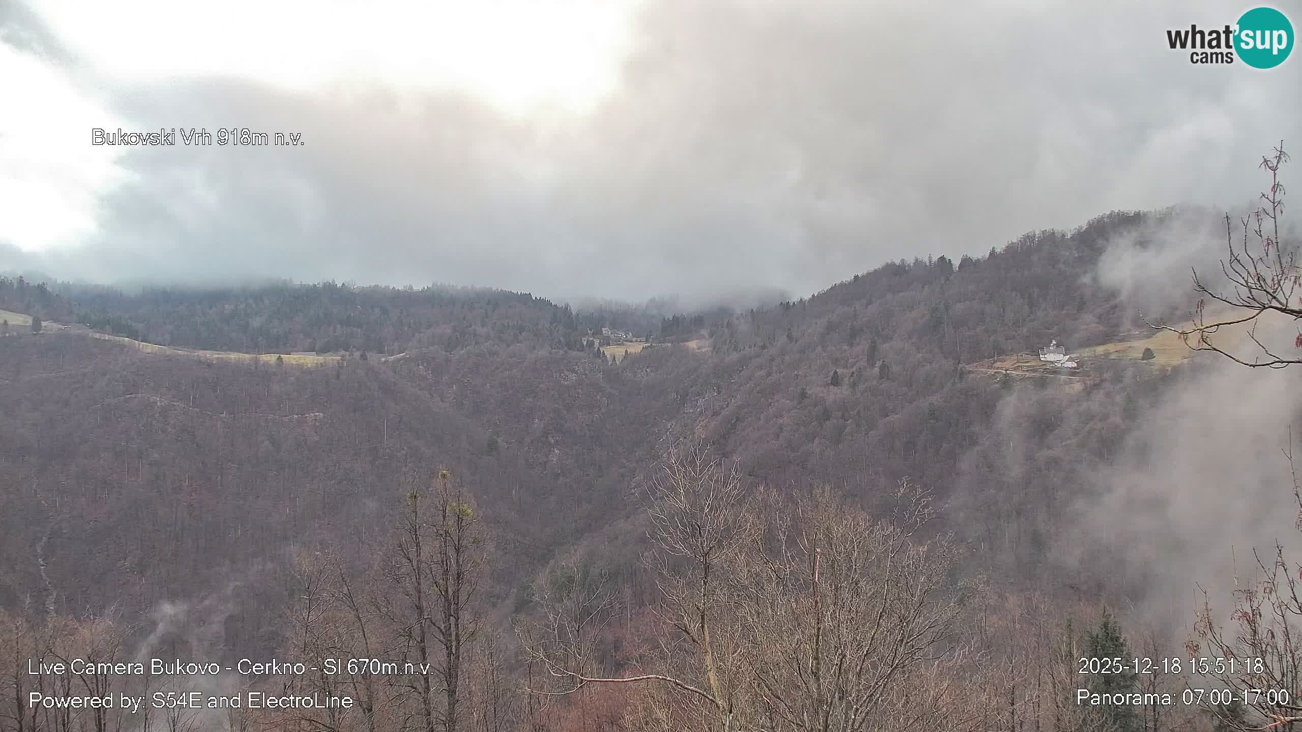 Webcam Bukovo – Baška grapa | Cerkno | Slovenia