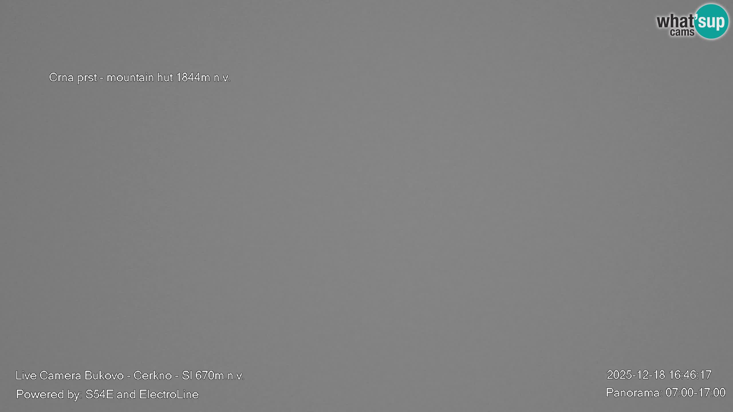 Web kamera Bukovo – Baška grapa | Cerkno | Slovenija