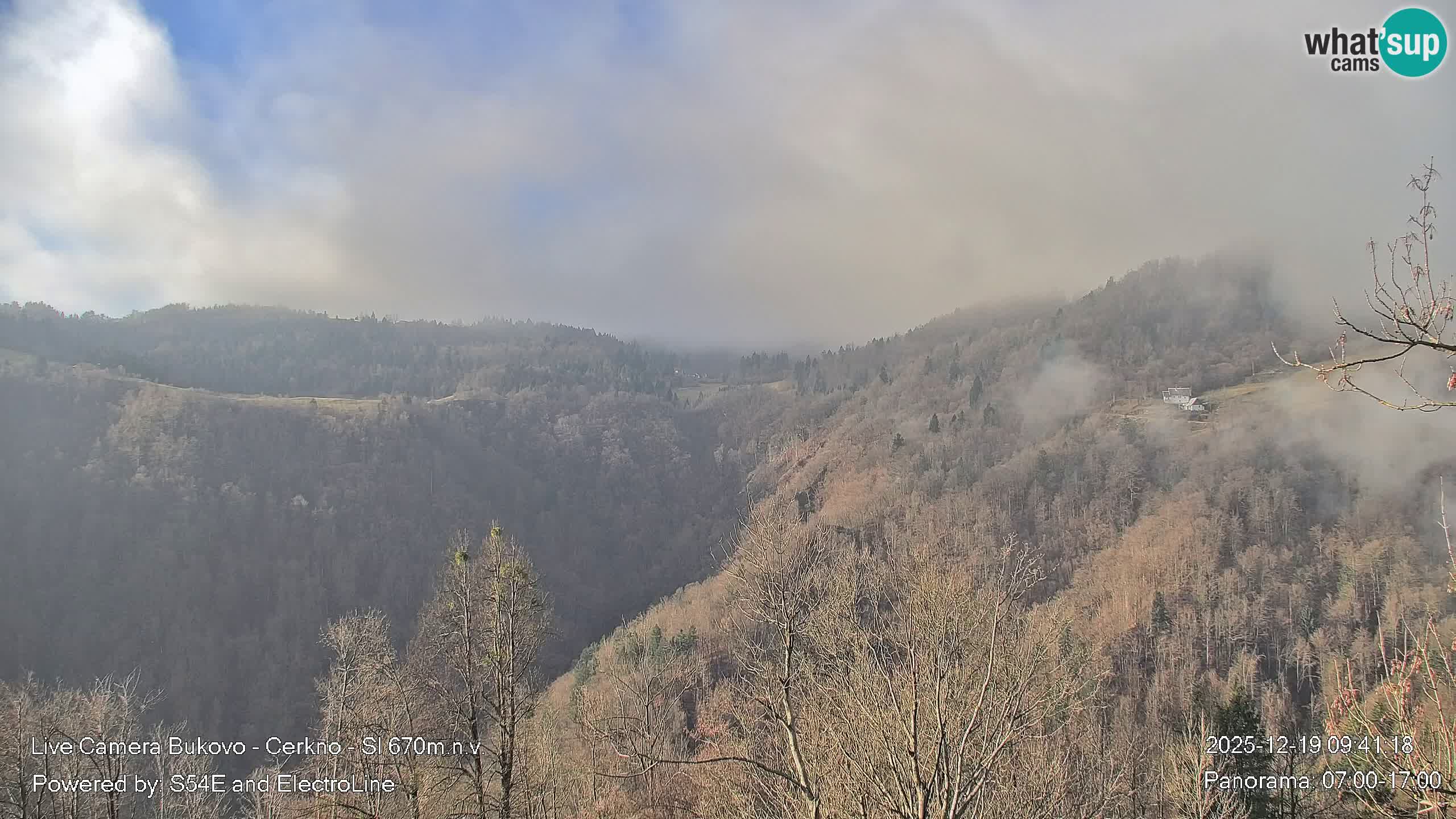 Webcam Bukovo – Baška grapa | Cerkno | Slovenia