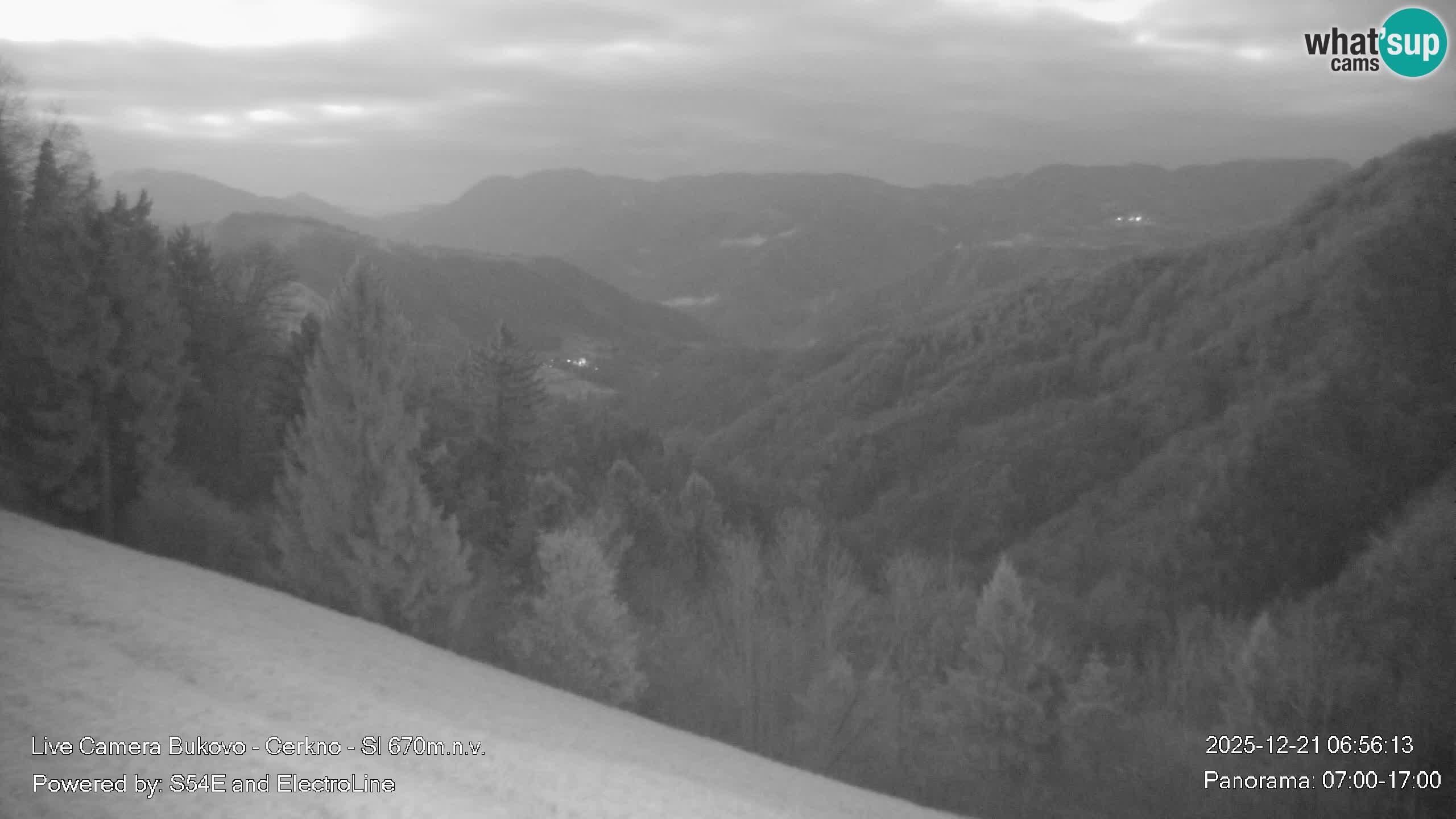 Web kamera Bukovo – Baška grapa | Cerkno | Slovenija