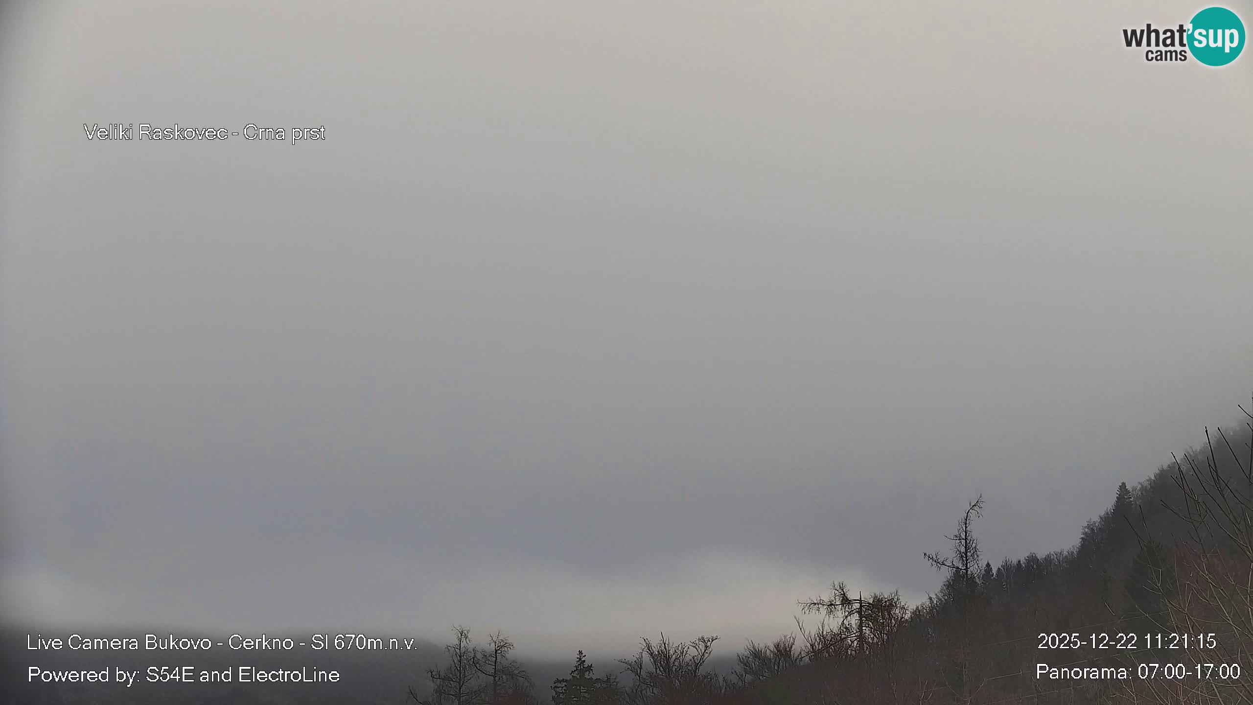 Web kamera Bukovo – Baška grapa | Cerkno | Slovenija