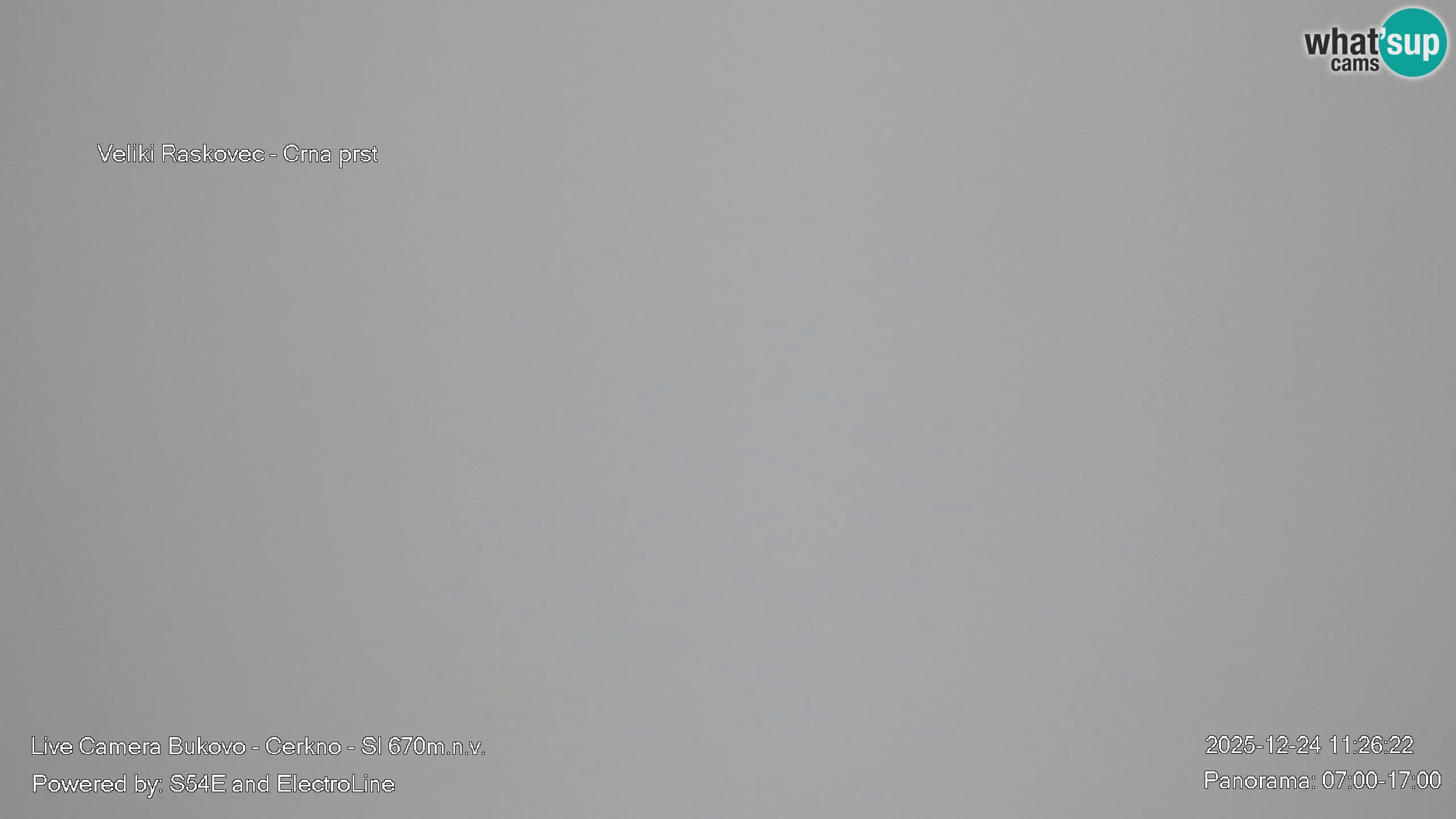 Web kamera Bukovo – Baška grapa | Cerkno | Slovenija