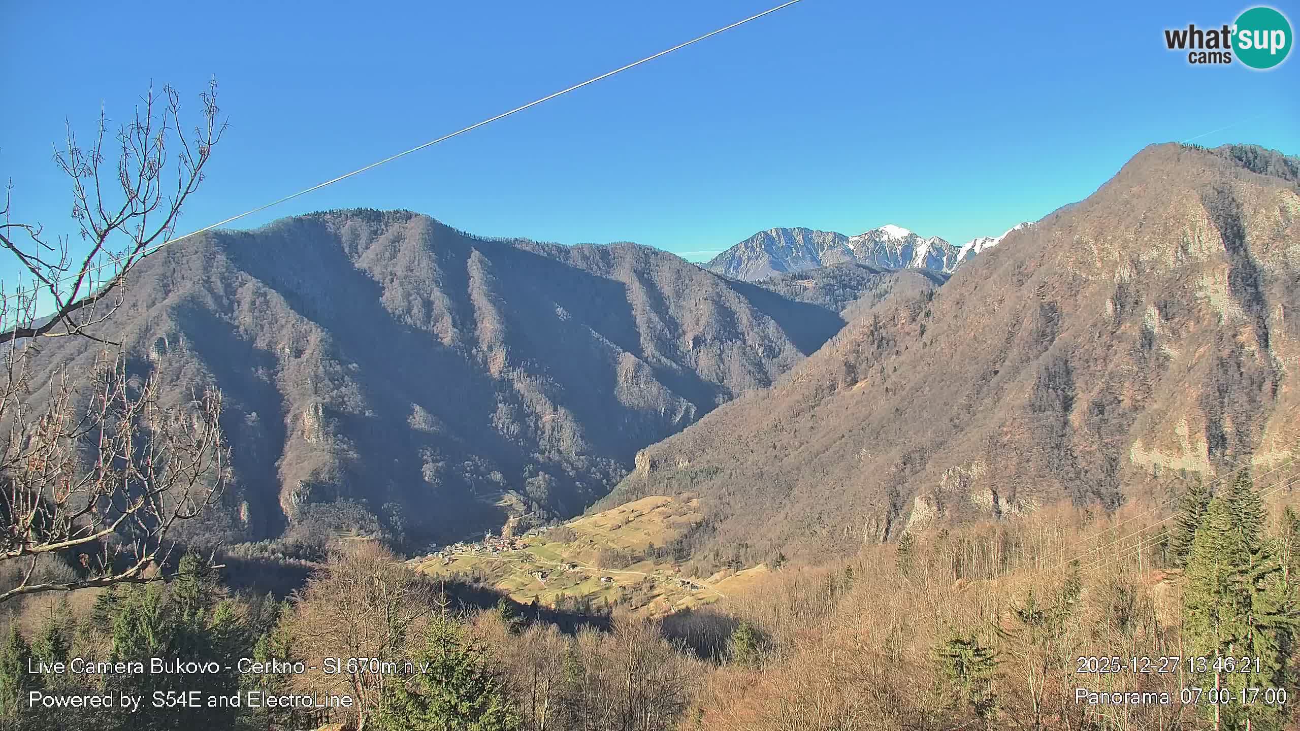 Webcam Bukovo – Baška grapa | Cerkno | Slovenia
