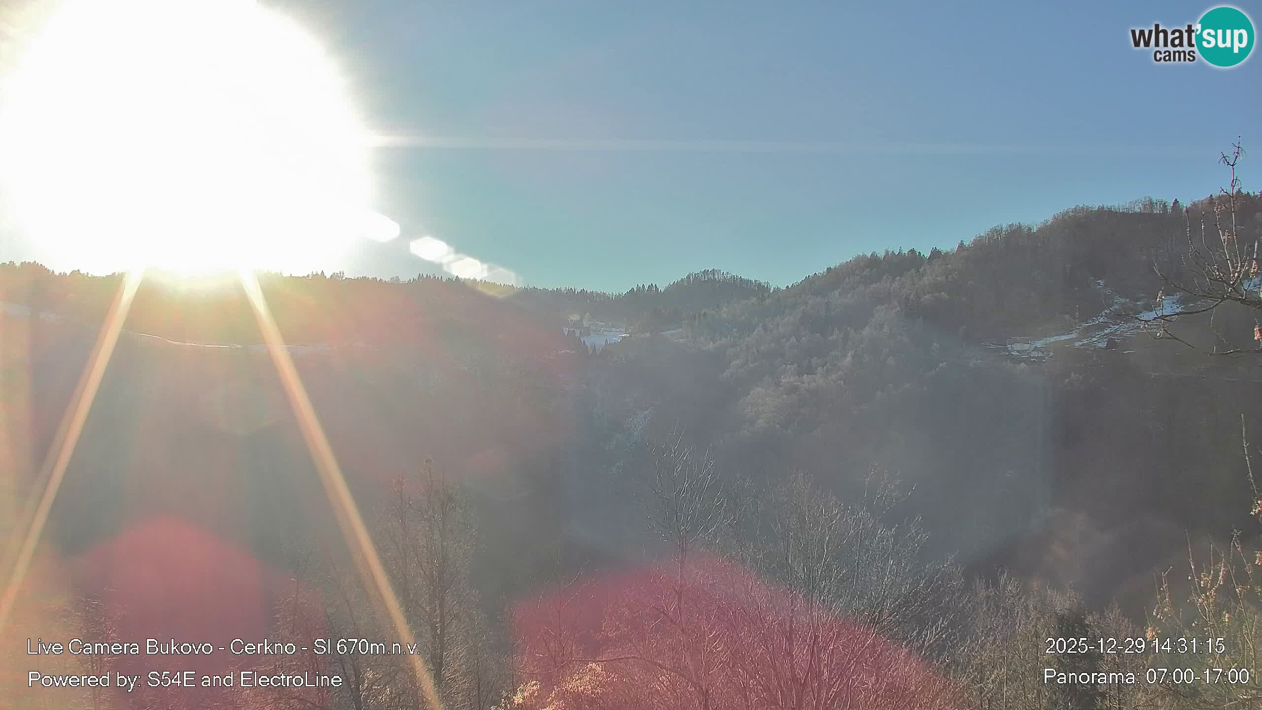 Webcam Bukovo – Baška grapa | Cerkno | Slovénie