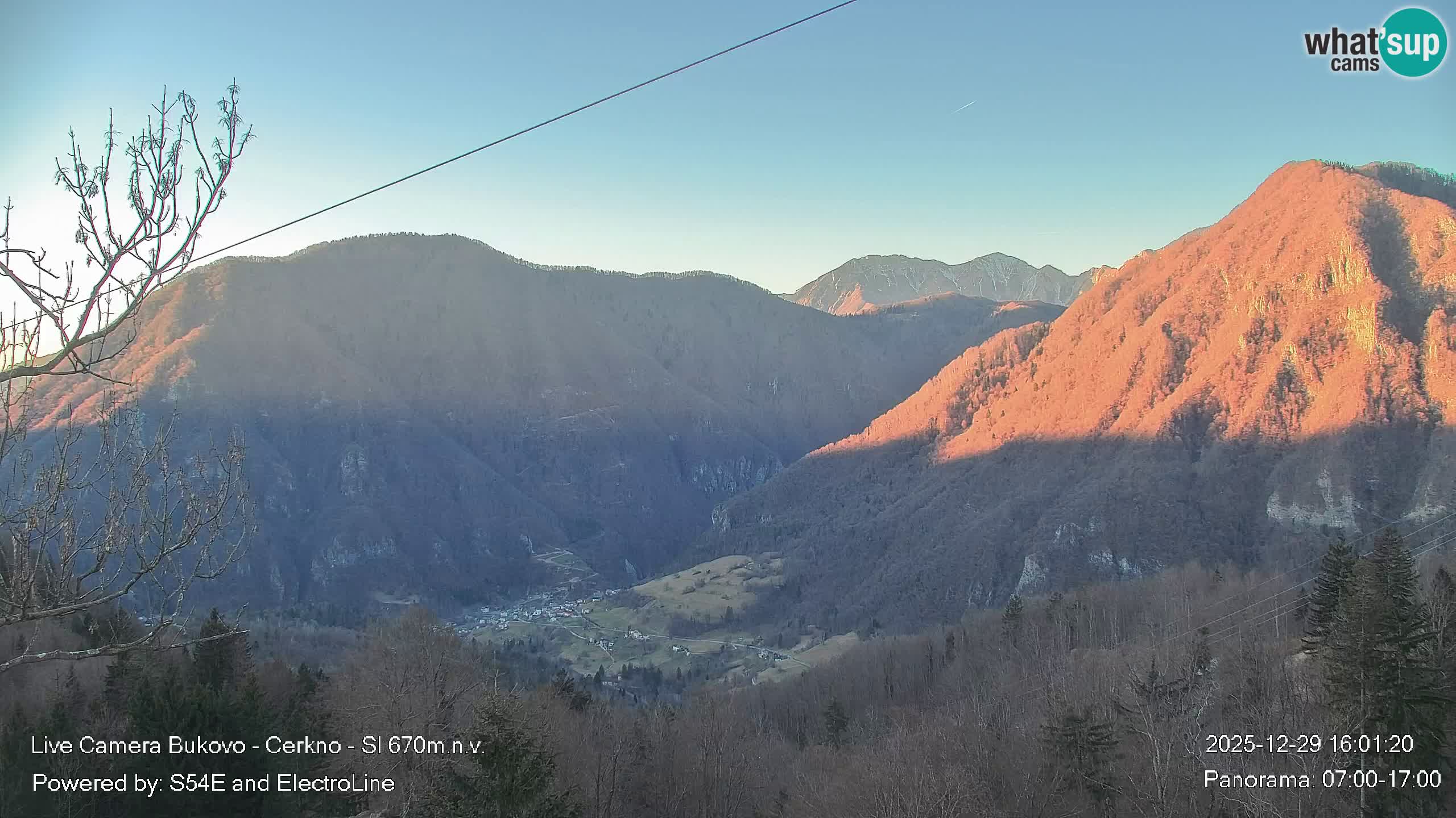 Bukovo Webcam – Baška grapa | Cerkno | Slowenien