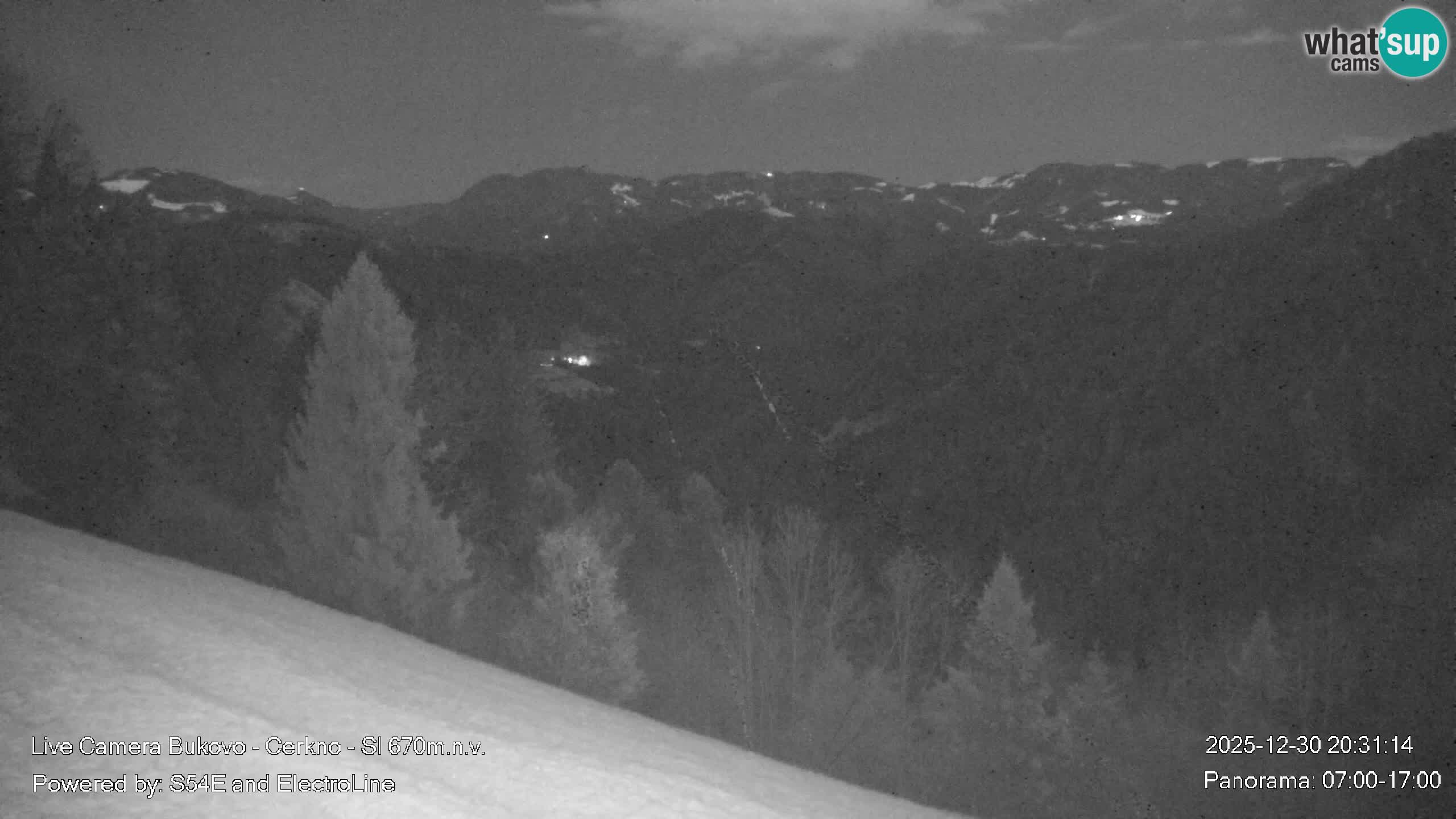Web kamera Bukovo – Baška grapa | Cerkno | Slovenija