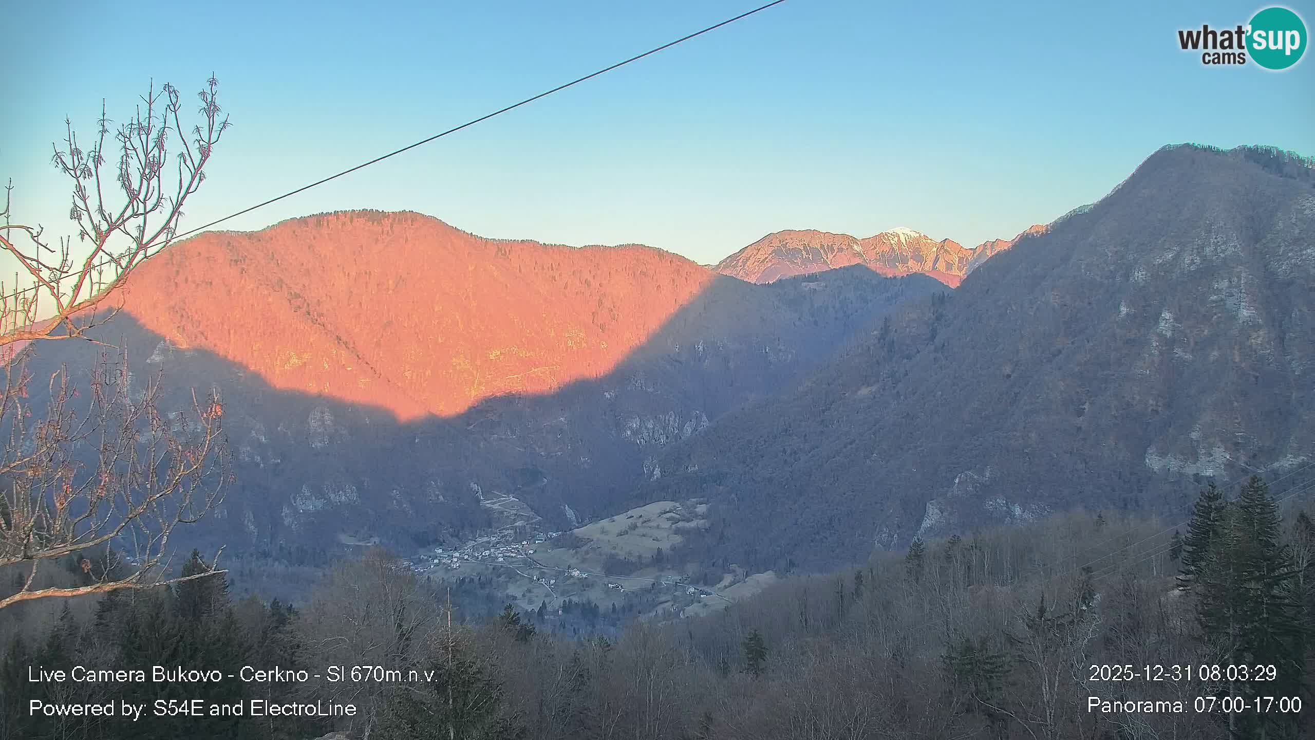 Webcam Bukovo – Baška grapa | Cerkno | Slovenia