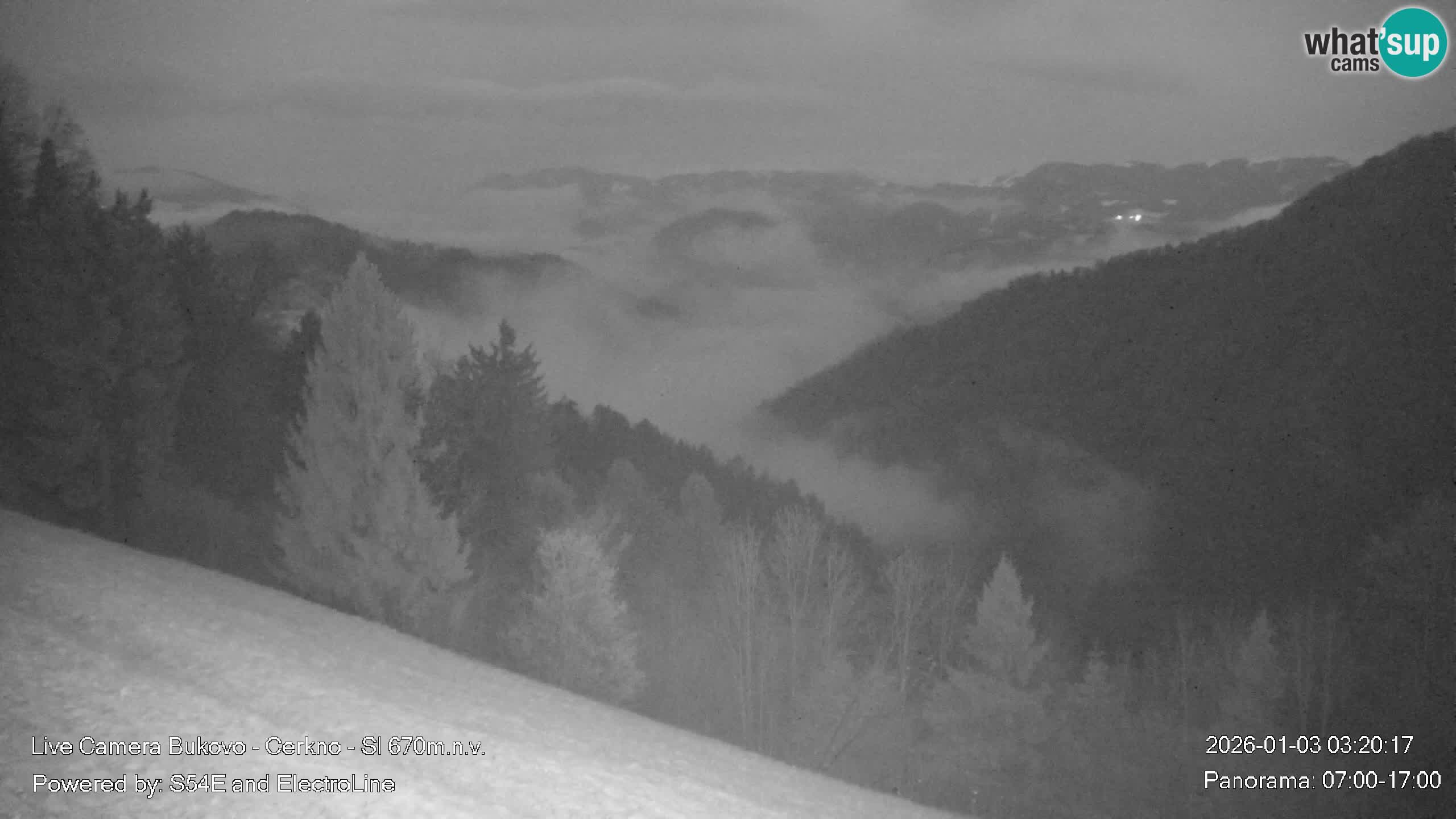 Web kamera Bukovo – Baška grapa | Cerkno | Slovenija