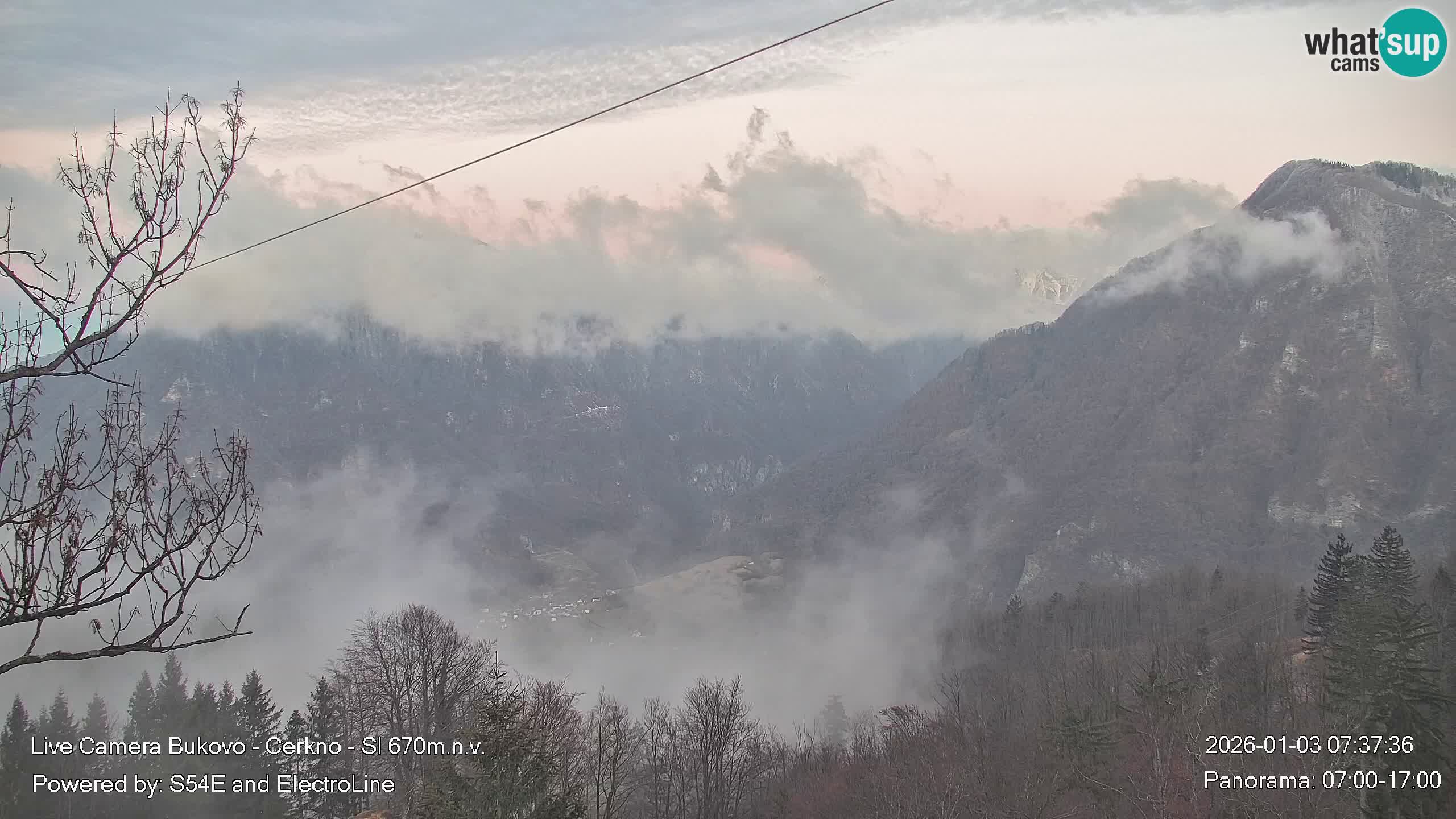 Bukovo Webcam – Baška grapa | Cerkno | Slowenien