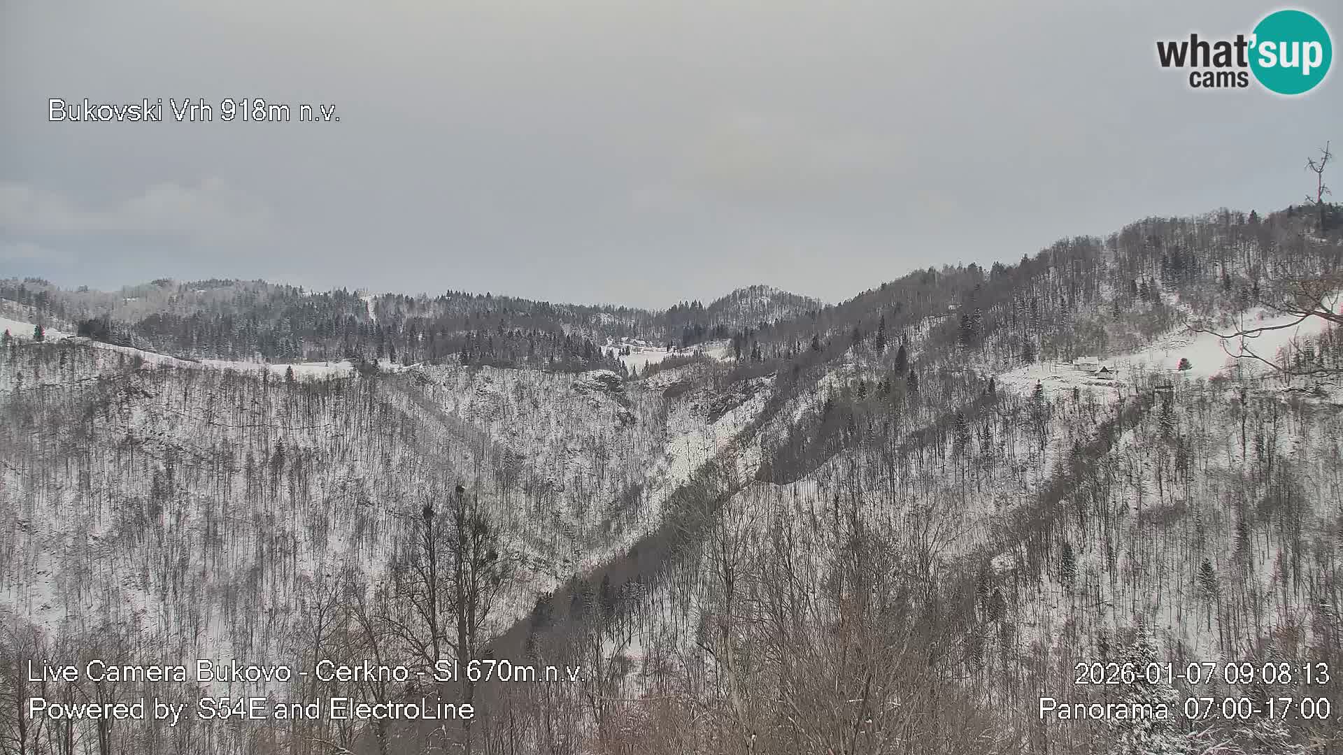 Bukovo Webcam – Baška grapa | Cerkno | Slowenien