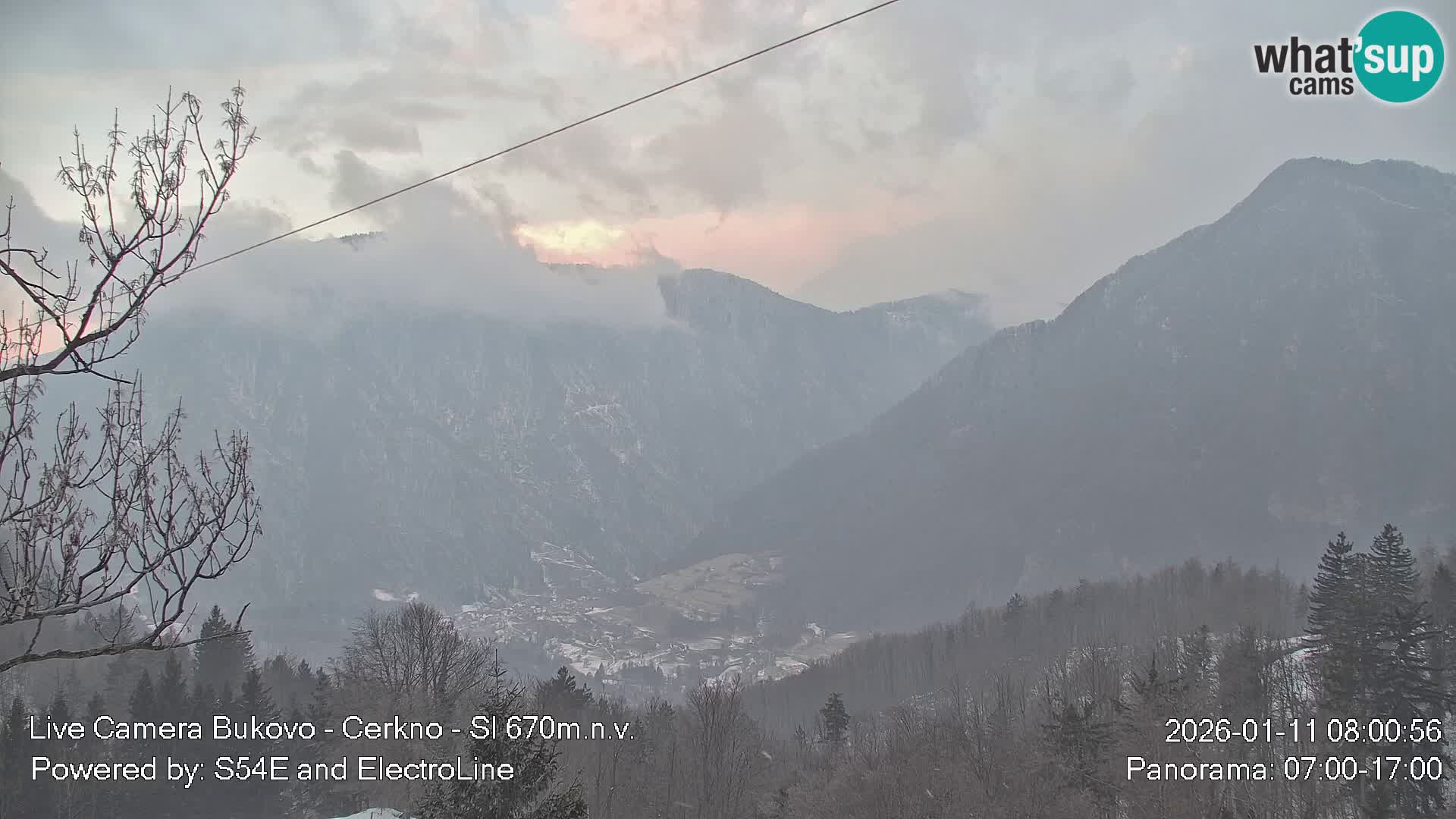 Webcam Bukovo – Baška grapa | Cerkno | Slovenia